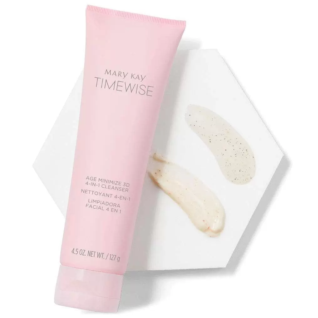 Mary Kay TimeWise Age Minimize 3D 4-in-1 Cleanser 4.5 oz / 127g - Normal to Dry Skin