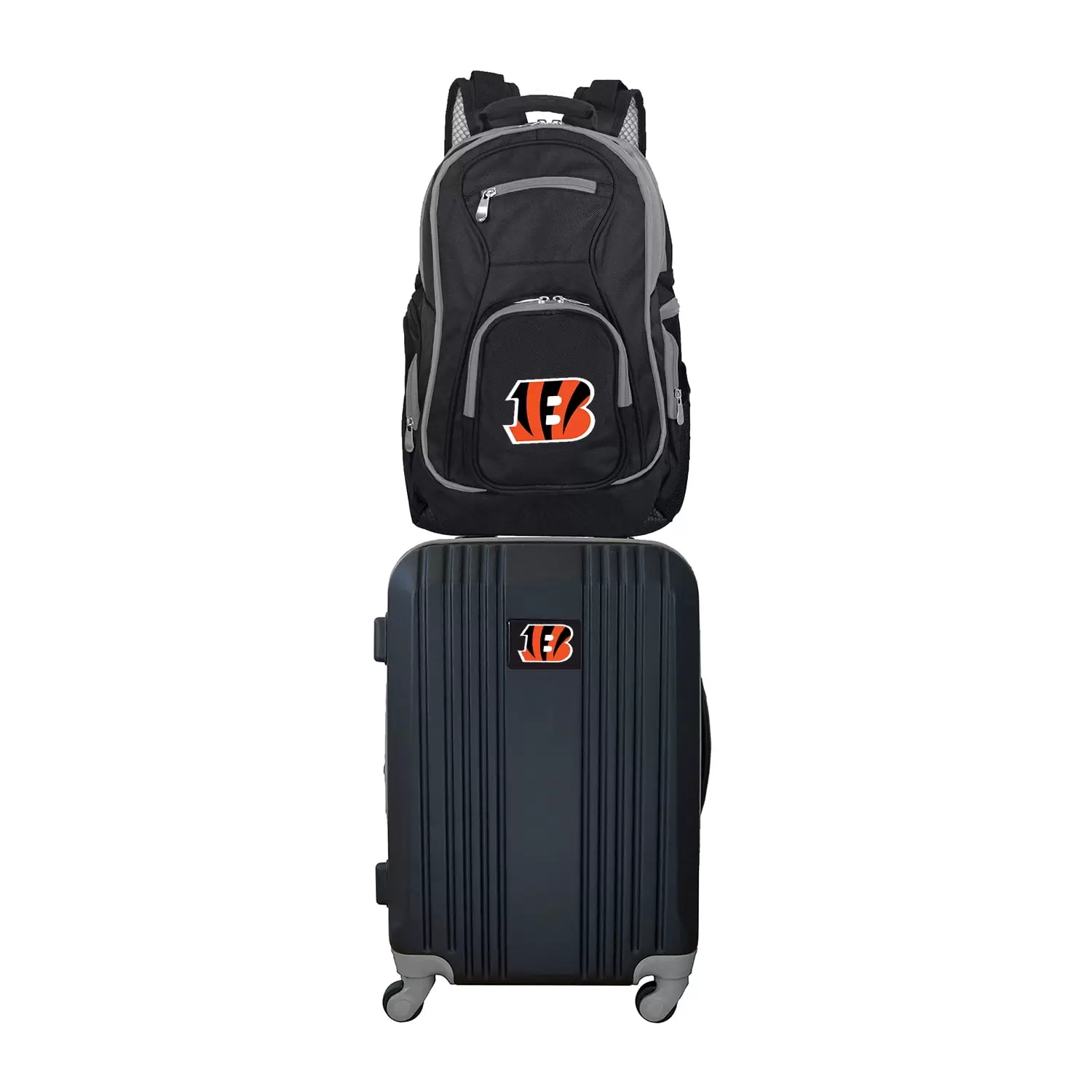 NFL Cincinnati Bengals 2-Piece Luggage and Backpack Set