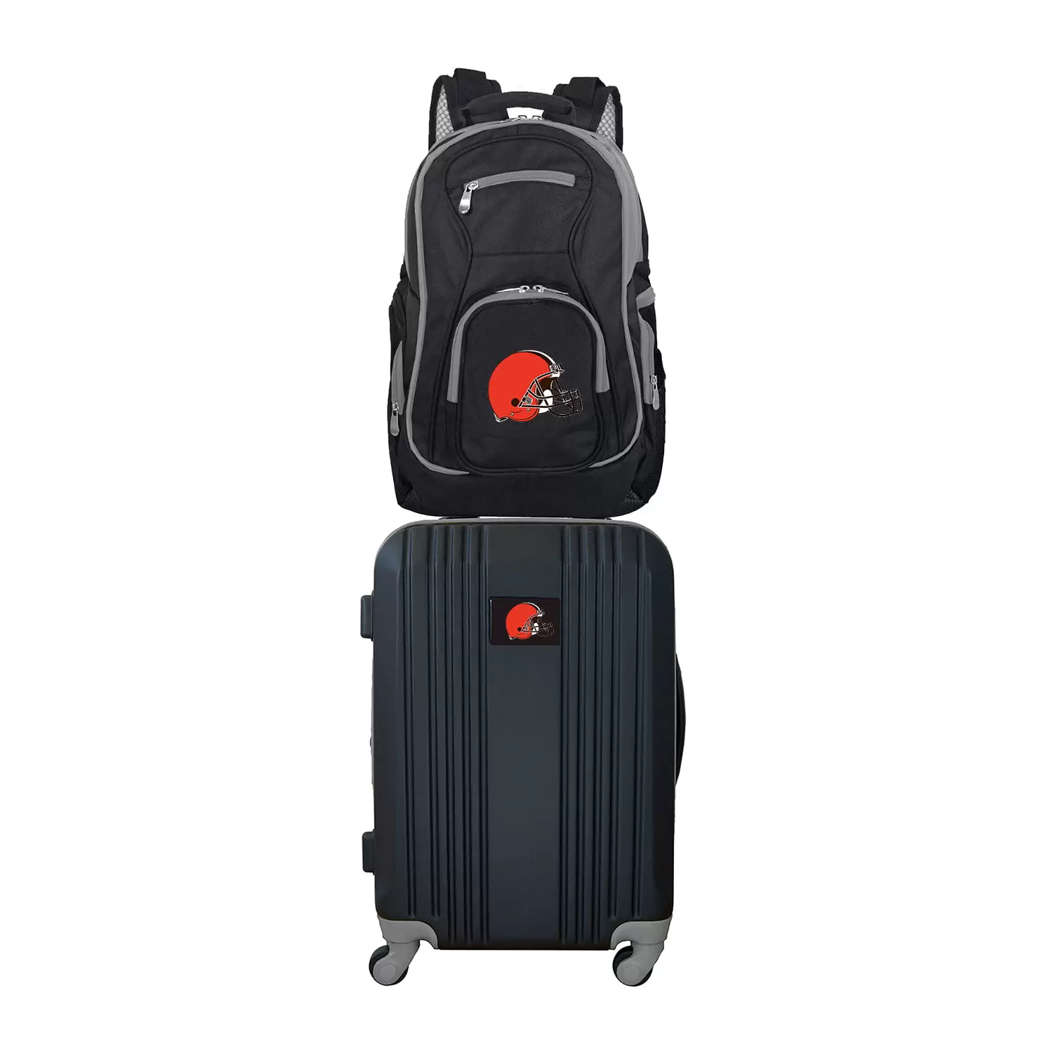 NFL Cleveland Browns 2-Piece Luggage and Backpack Set