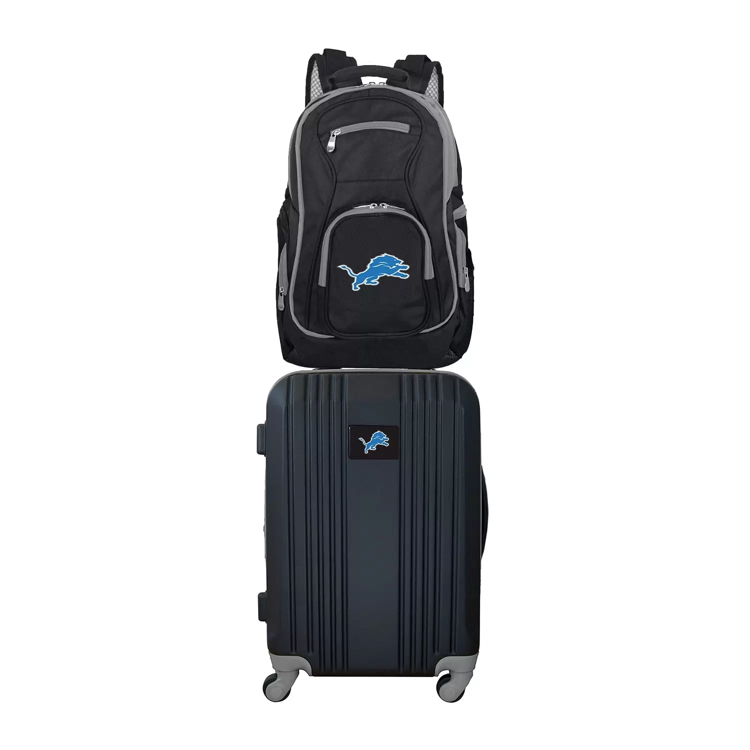 NFL Detroit Lions 2-Piece Luggage and Backpack Set