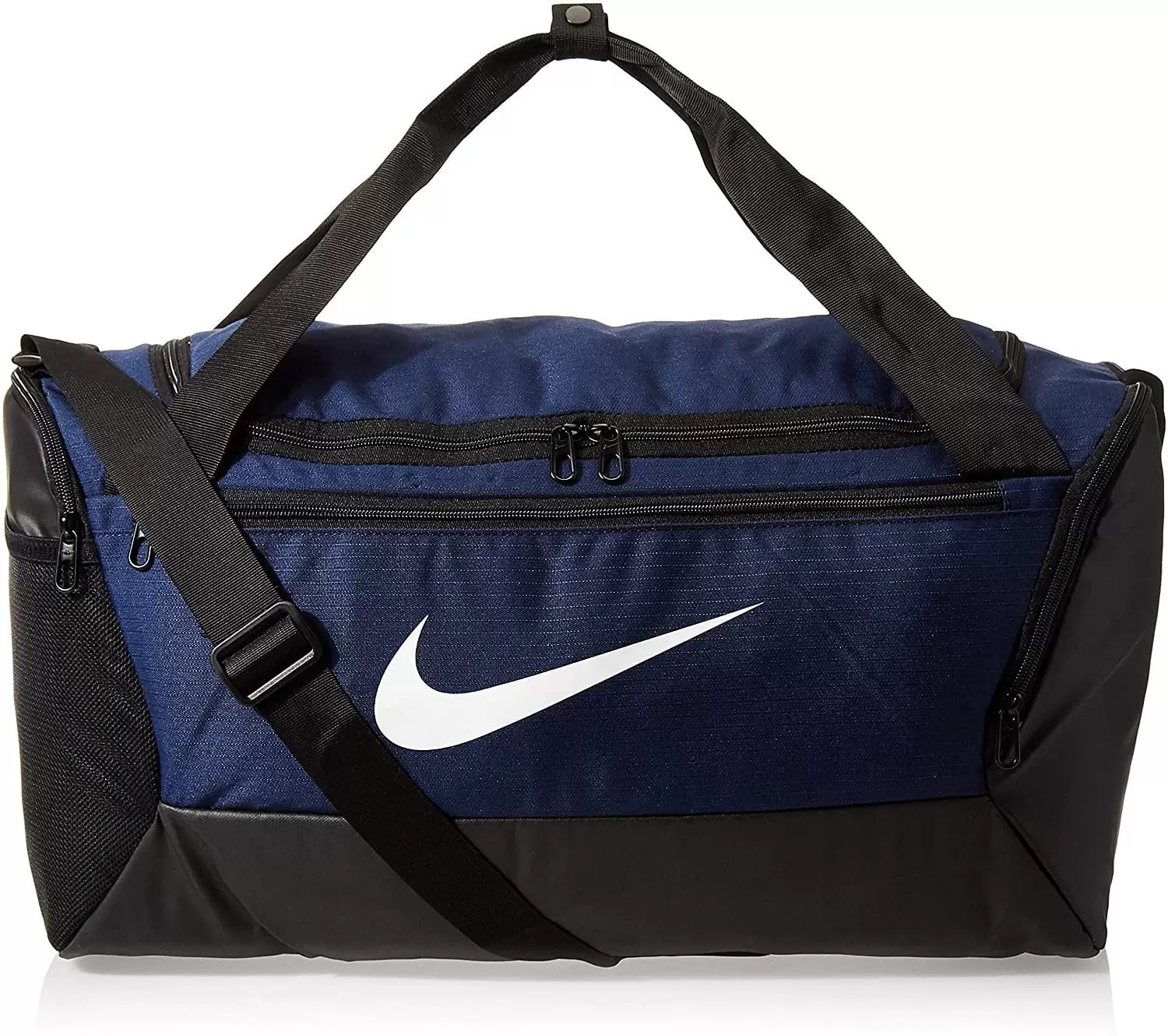 NIKE Brasilia Small Duffel - 9.0. Midnight Navy/Black/White. Misc