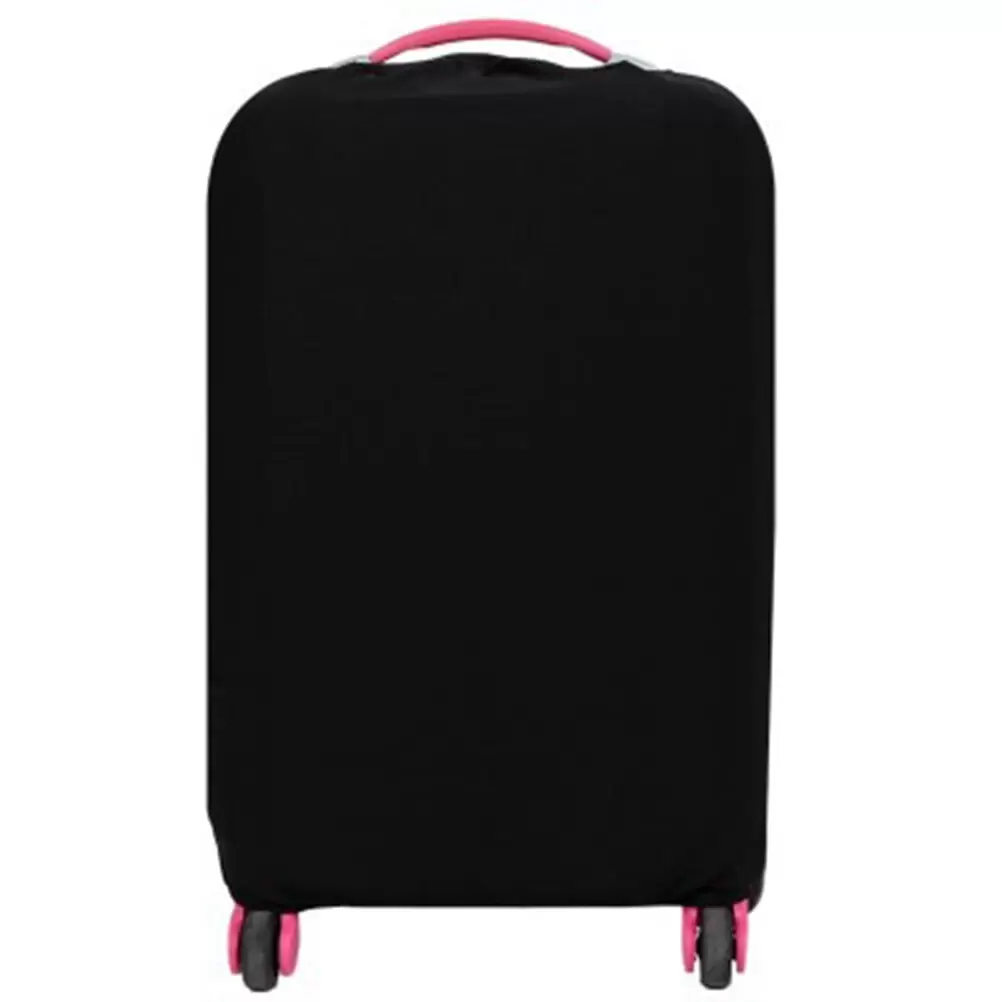 NUOLUX Elastic Travel Luggage Cover Suitcase Trolley Case Protective Bag Dustproof Protector for 18-20 Inches (Black)