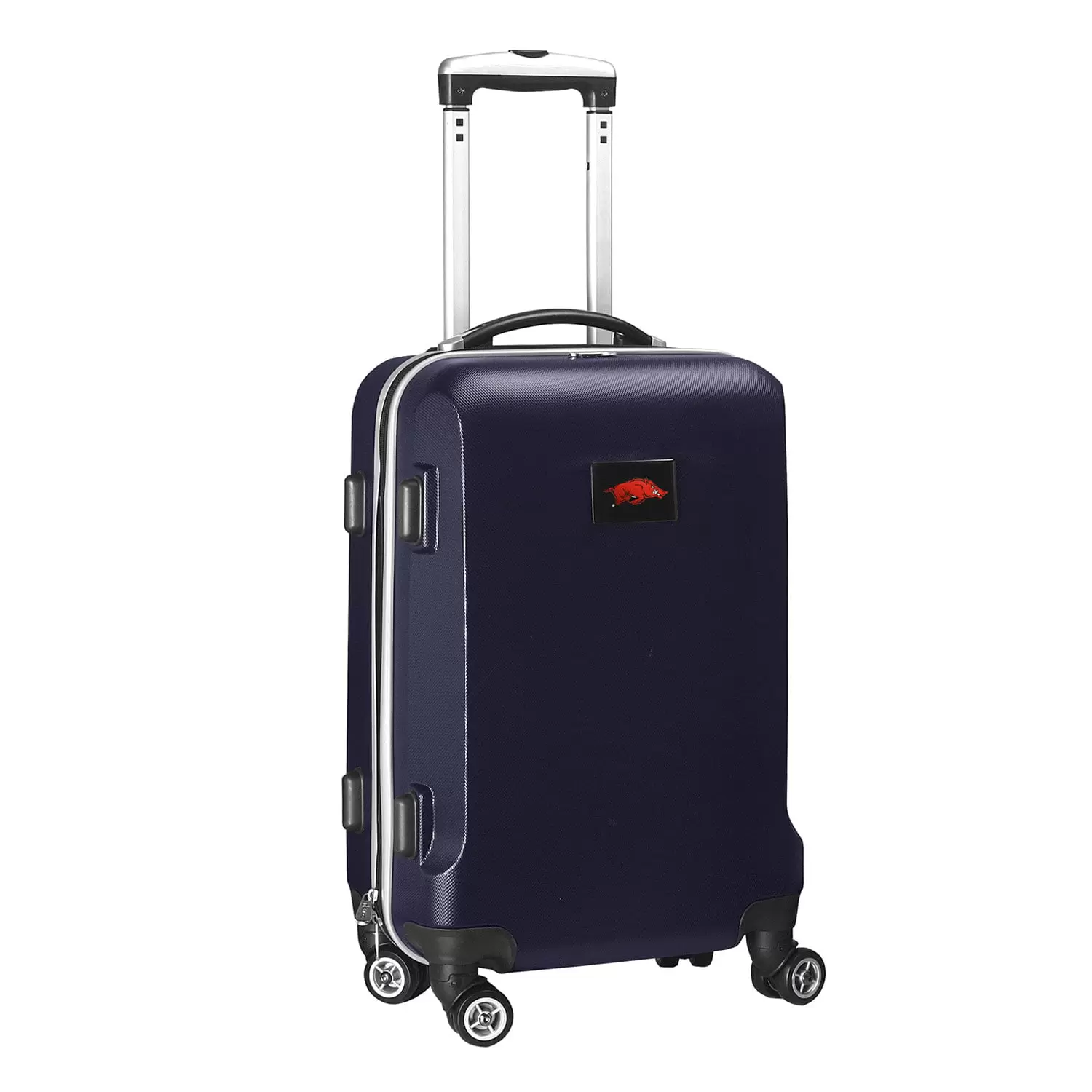 Navy Arkansas Razorbacks 20 8-Wheel Hardcase Spinner Carry-On