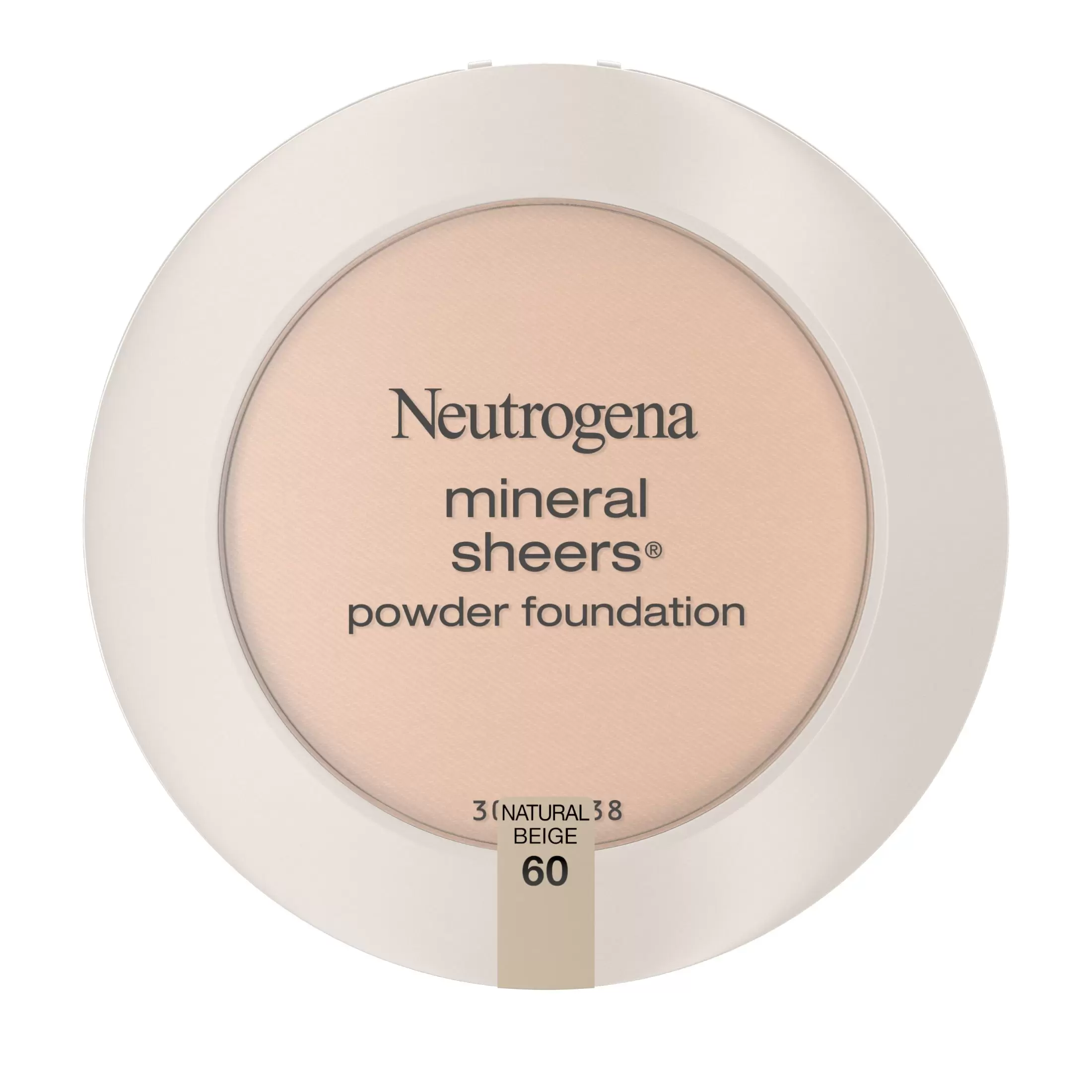 Neutrogena Mineral Sheers Powder Foundation. Natural Beige 60..34 oz