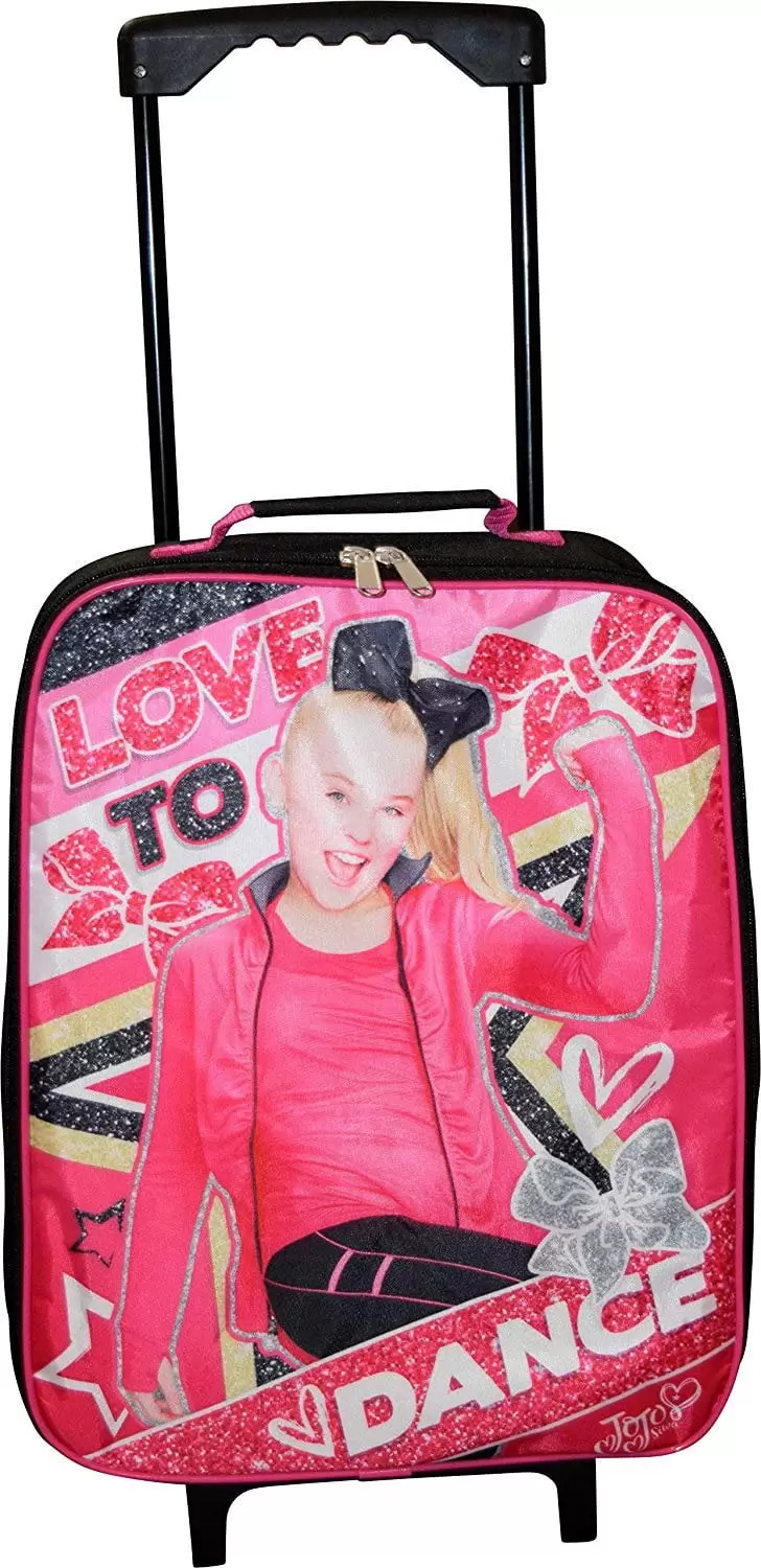 Nickelodeon JoJo Siwa Girl's 15 Collapsible Wheeled Pilot Case - Rolling Luggage