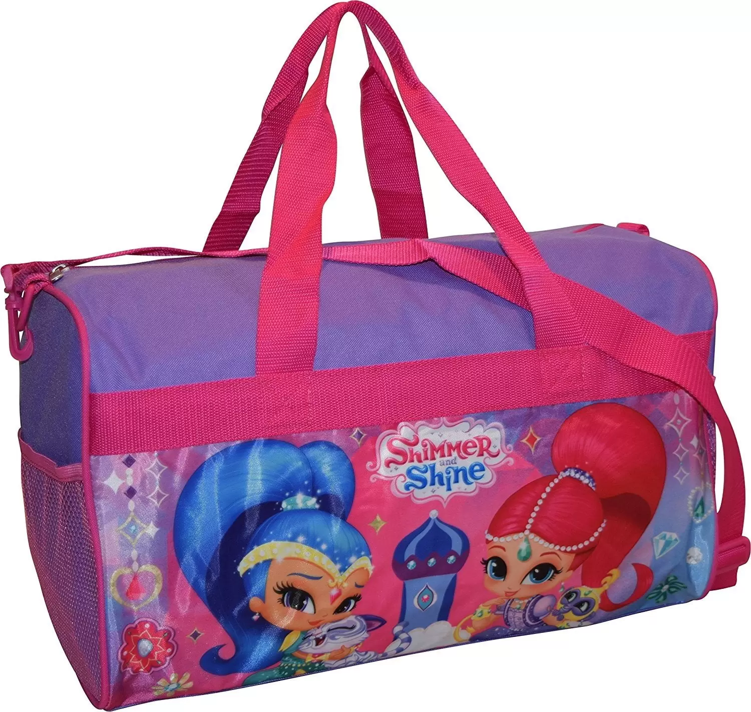 Nickelodeon Shimmer And Shine Girl's 18 Carry-On Duffel Bag