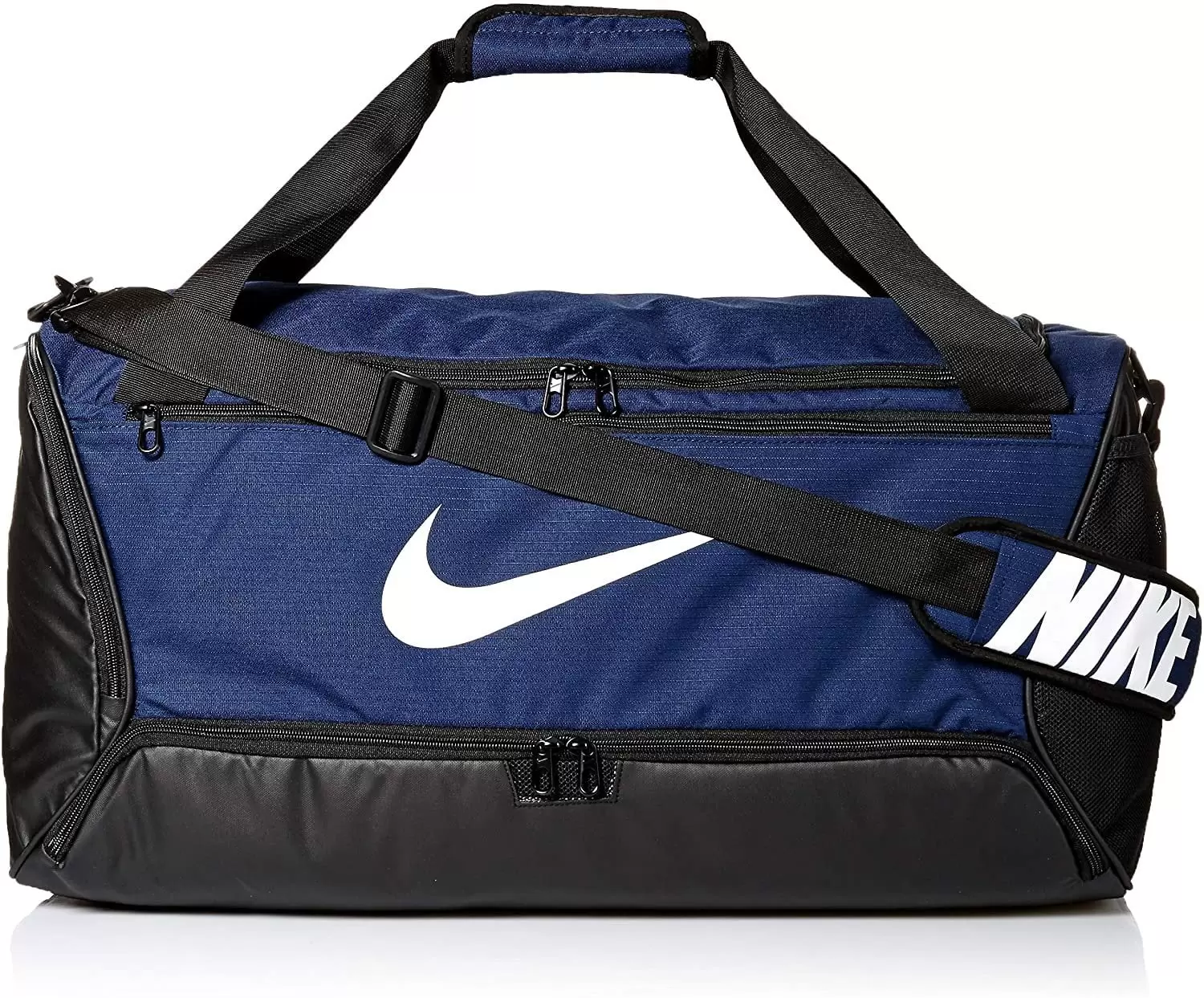 Nike Brasilia Training Medium Duffle Bag. BA5955 Midnight Navy/Black/White