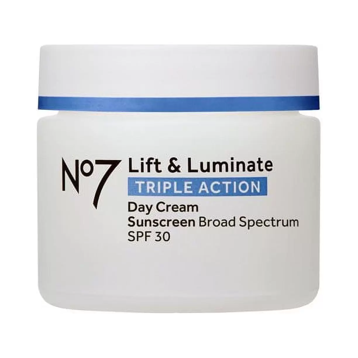 No7 Beauty Lift & Luminate Triple Action Day Cream for Sensitive Skin. SPF 30. 1.69 fl oz