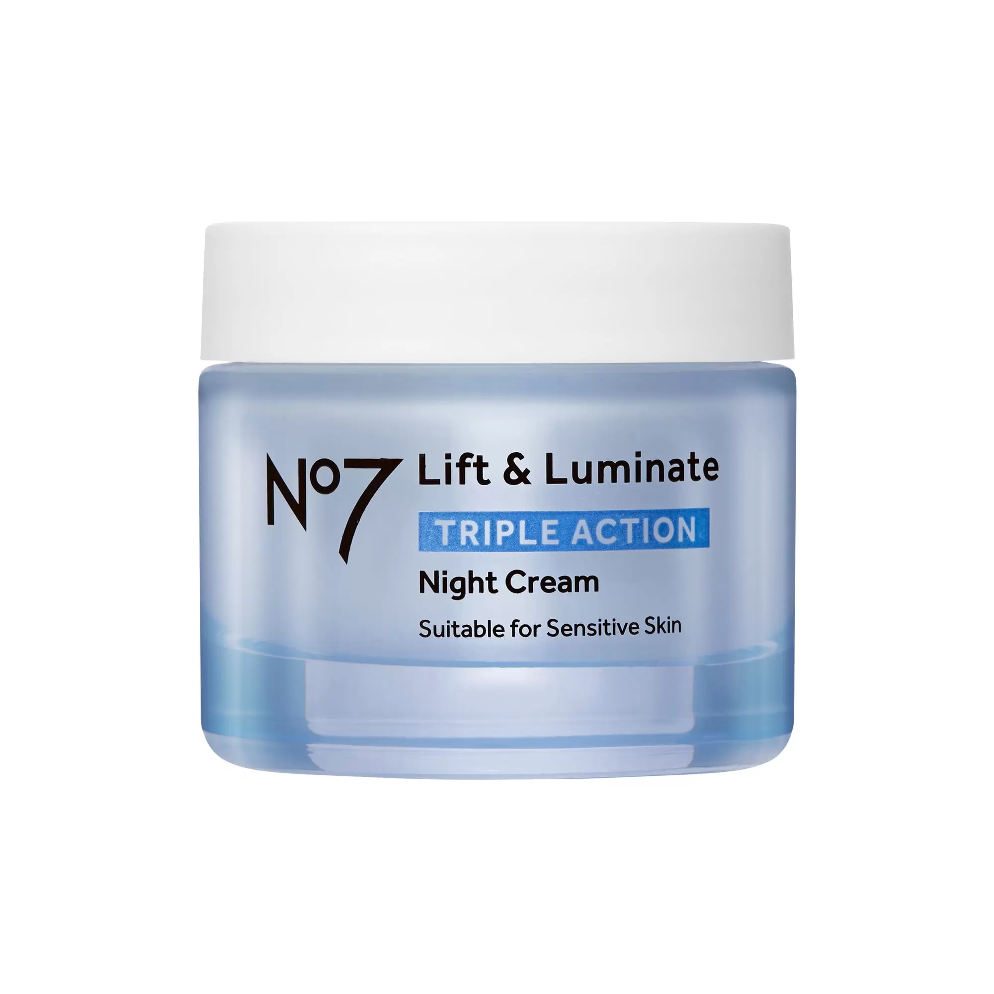 No7 Lift & Luminate Triple Action Night Cream. 1.69 fl oz