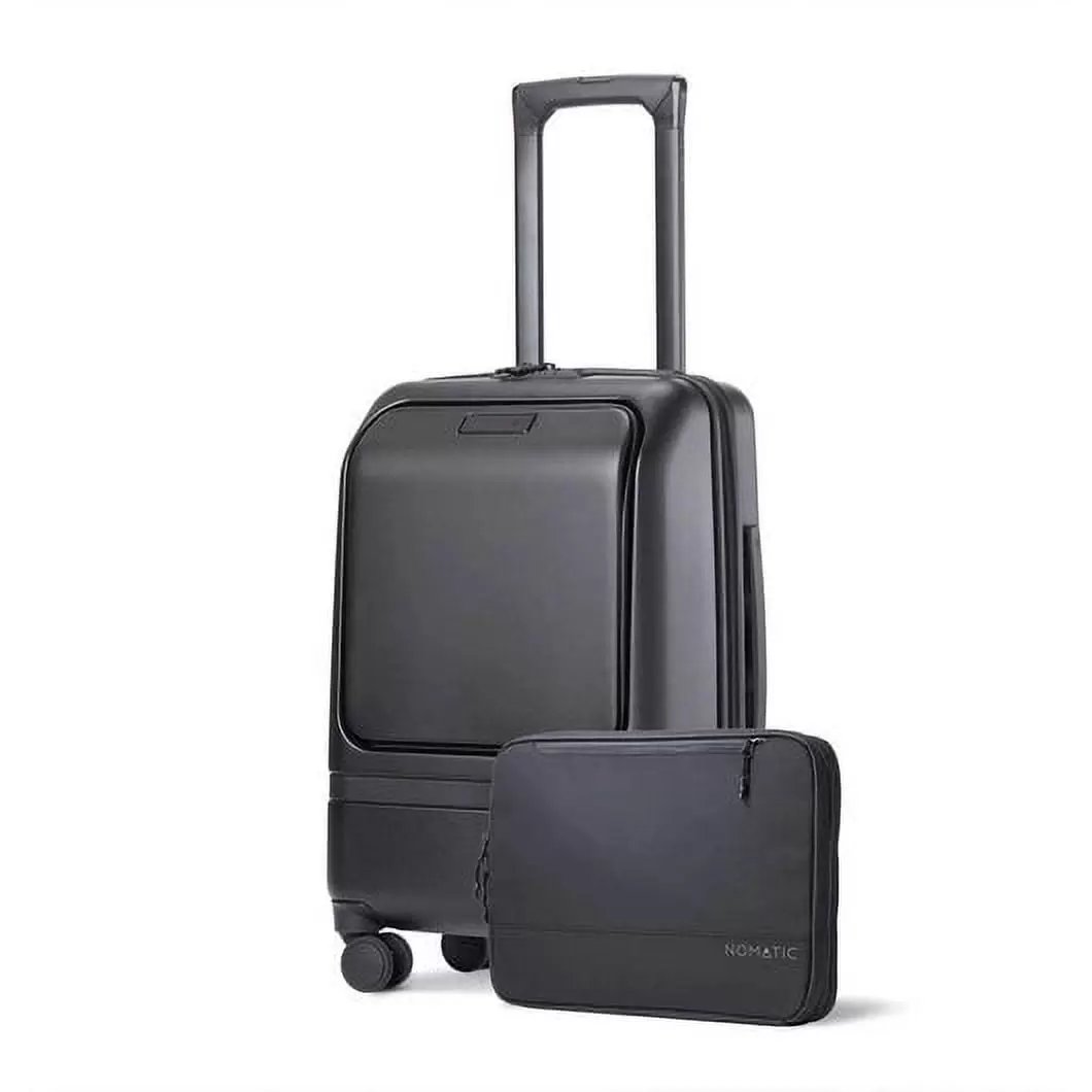 Nomatic Luggage- Carry-On Pro Luggage Perfect for 1-3 Day Trips. Hard Case Luggage for Men and Women. with Tech Case