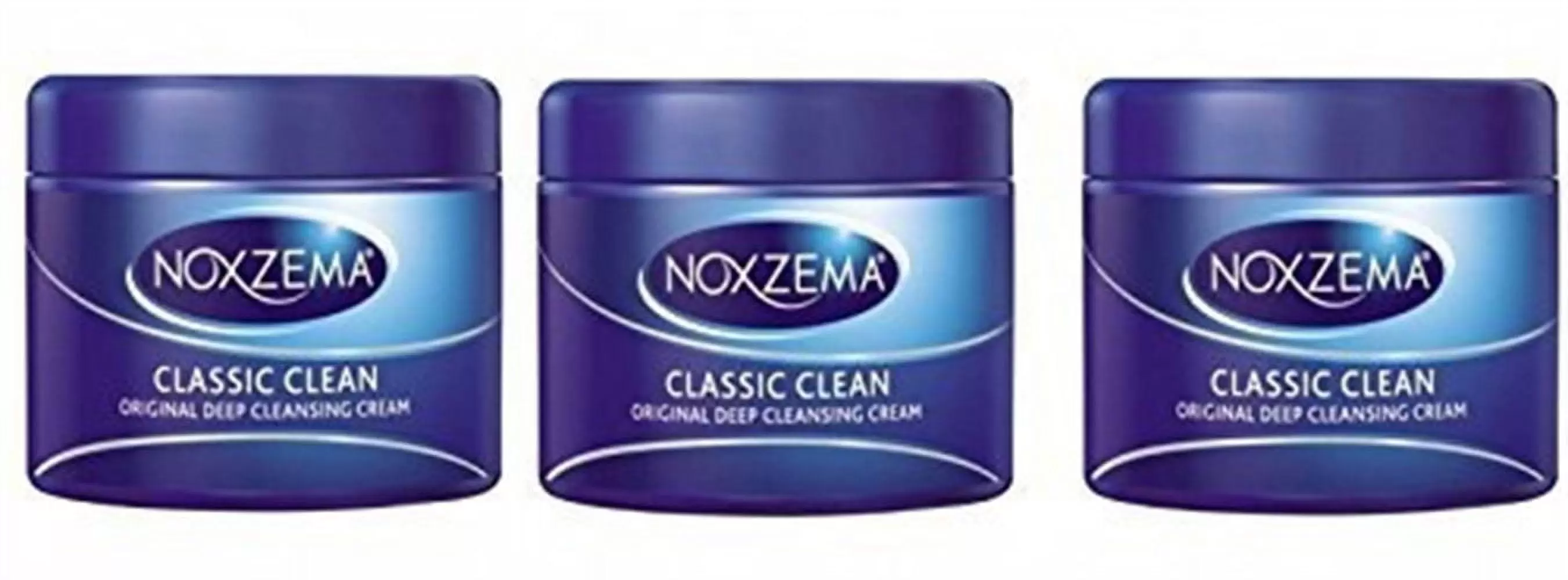 Noxzema Classic Clean The Original Deep Cleansing Cream Travel Size 2 Ounce (Pack Of 3)