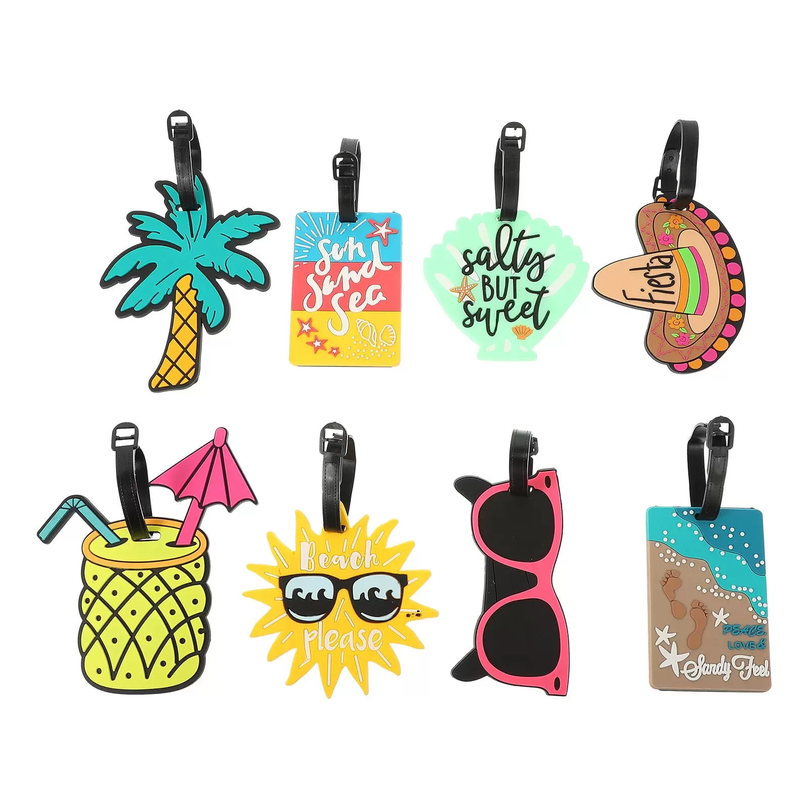 OUNONA Luggage Tags Travel Tag Tags Identifiers Suitcase Id Baggage Tag Backpack Boarding Personalized Name Bag Party Labels