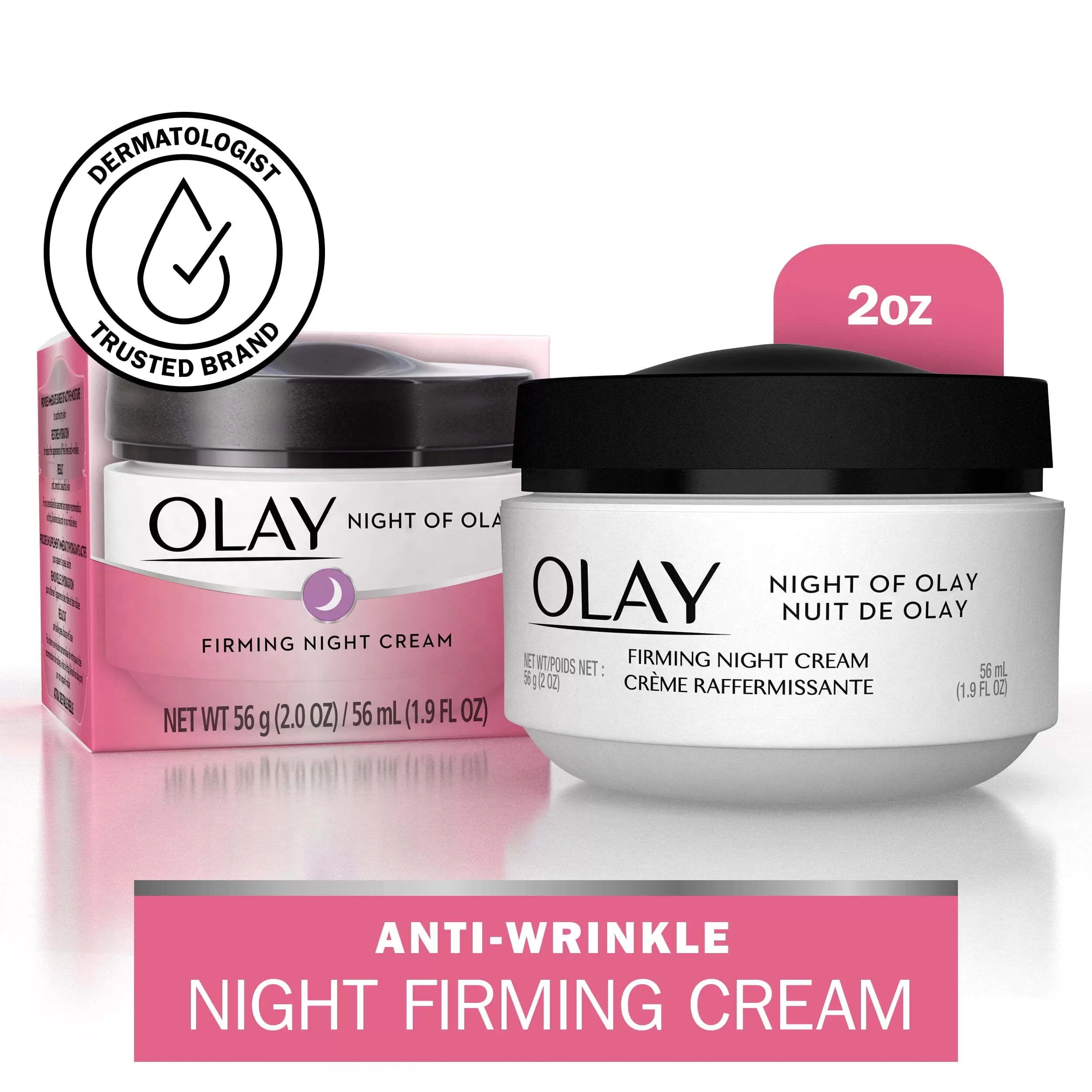 Olay Skincare Firming Night Cream Facial Moisturizer. 1.9 fl oz