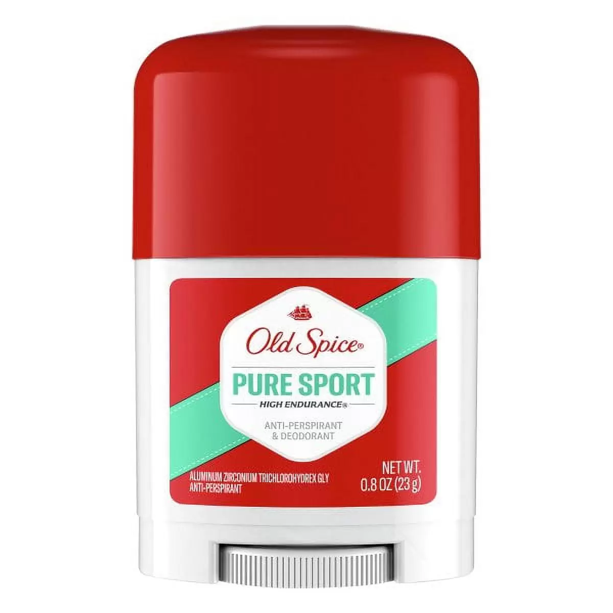 Old Spice High Endurance Anti-Perspirant Deodorant for Men. 48 Hour Protection. Pure Sport Scent. 0.8 Oz