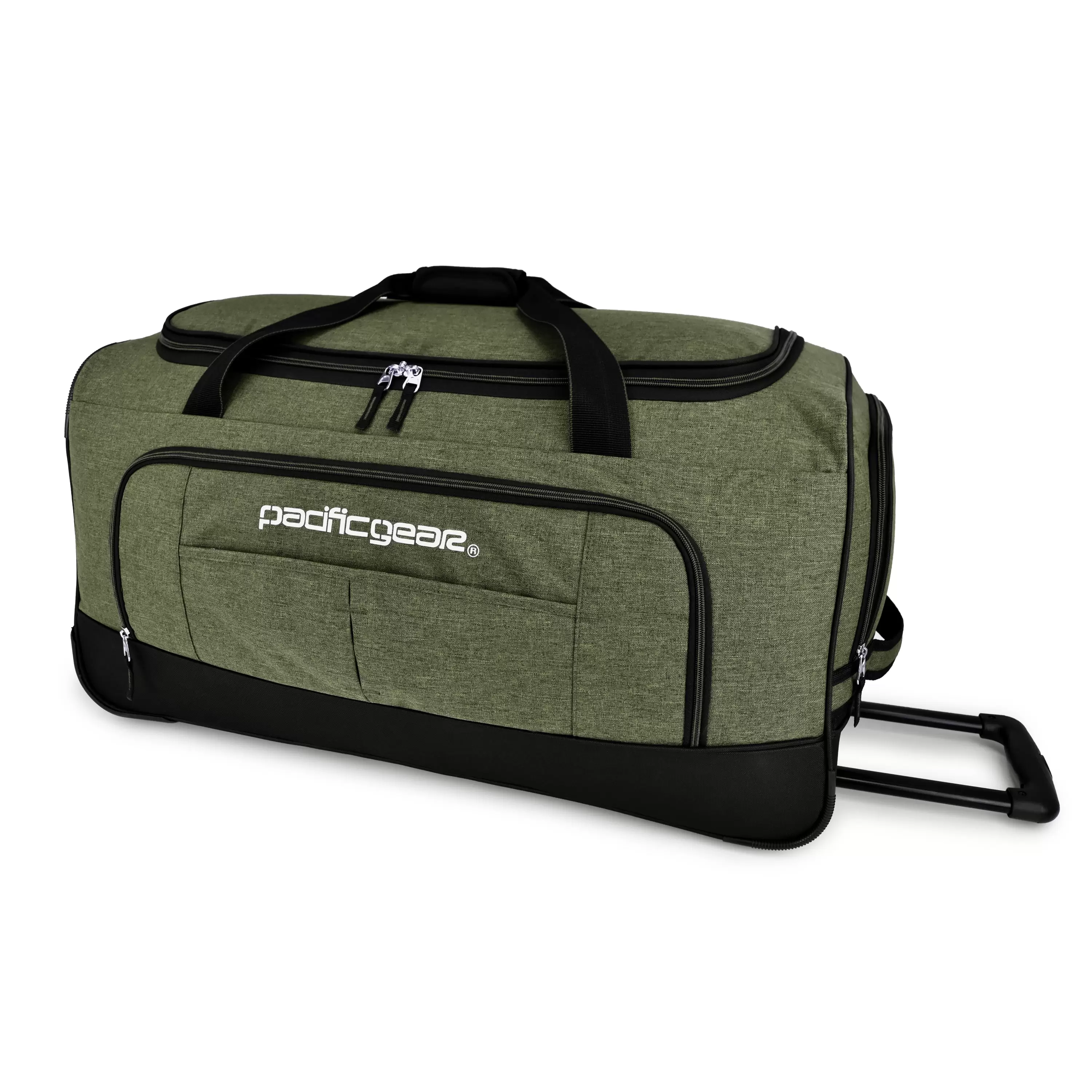 Pacific Gear Keystone 30 Rolling Duffel Bag. Olive