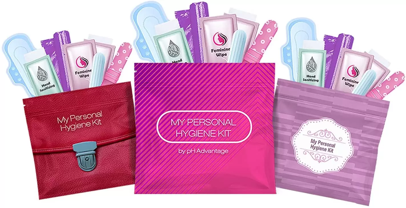 Period Kit 3 Pack - Red Purse/Pink/Purple