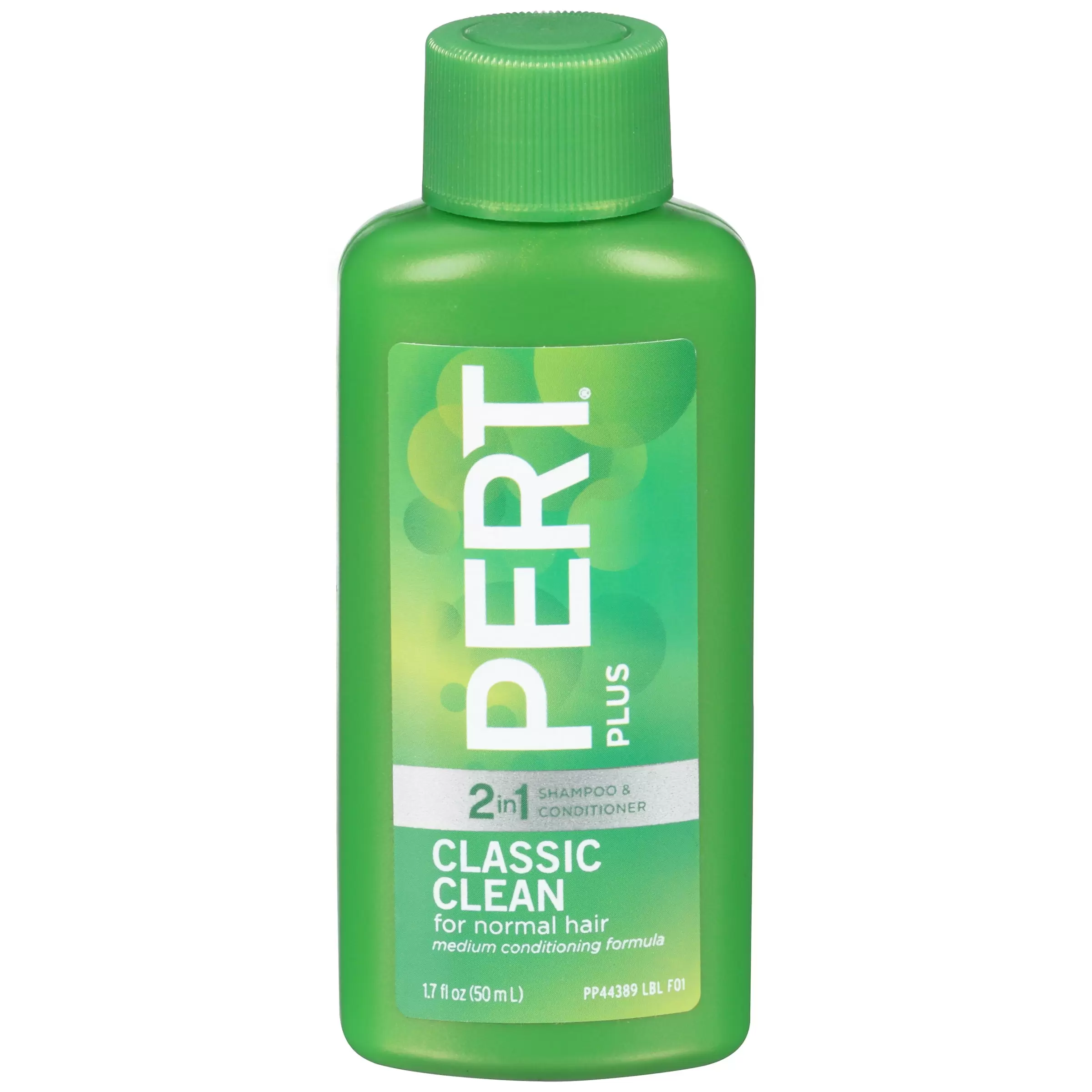 Pert Plus Shampoo Classic Clean Plus Conditioner 1.7 Fl OZ Travel Size (16 PACK)