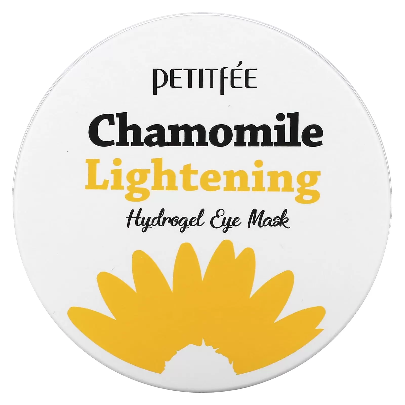 Petitfee Chamomile Lightening. Hydrogel Eye Mask. 60 Patches. 84 g