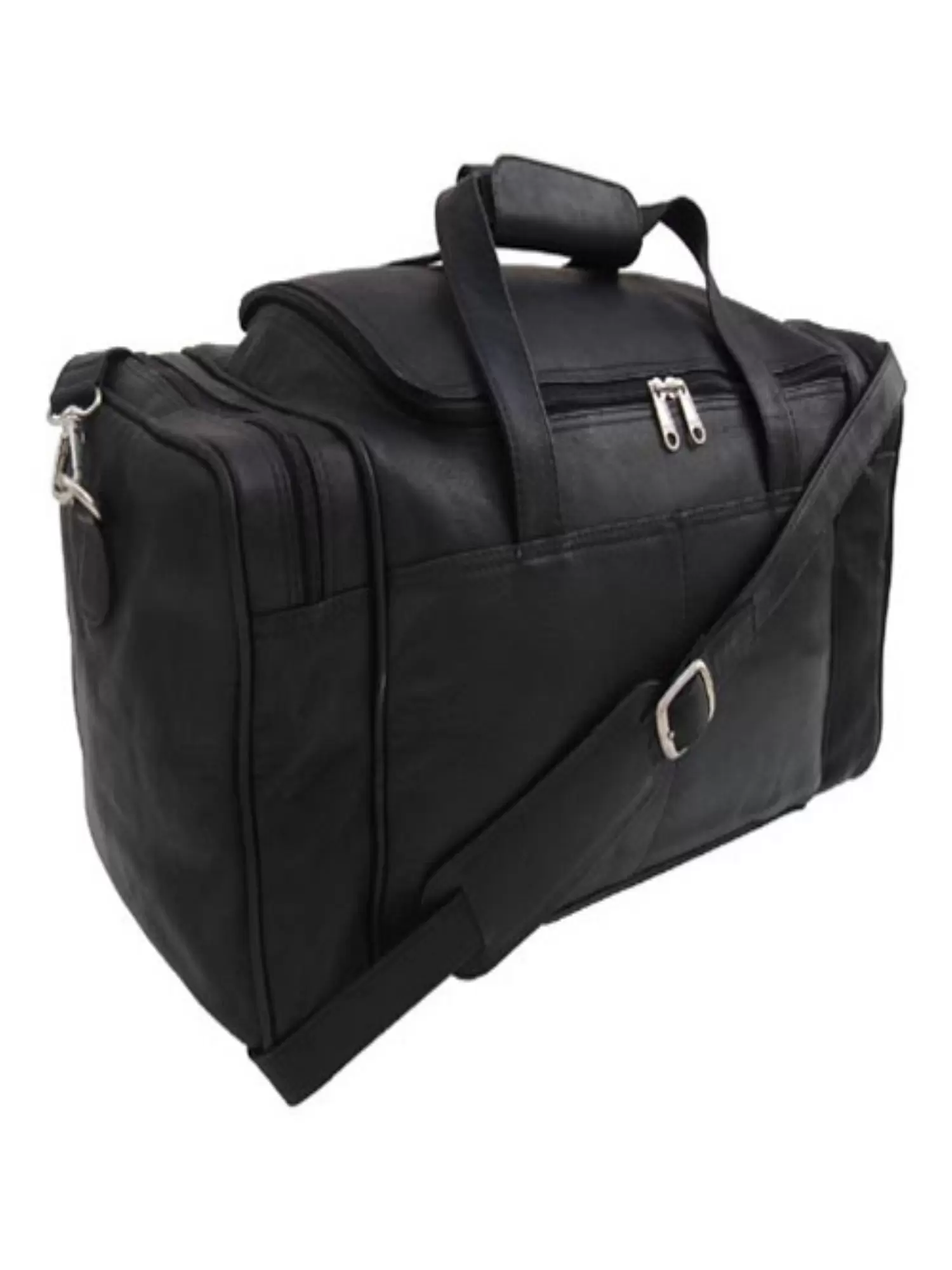 Piel Leather Small Duffel Bag