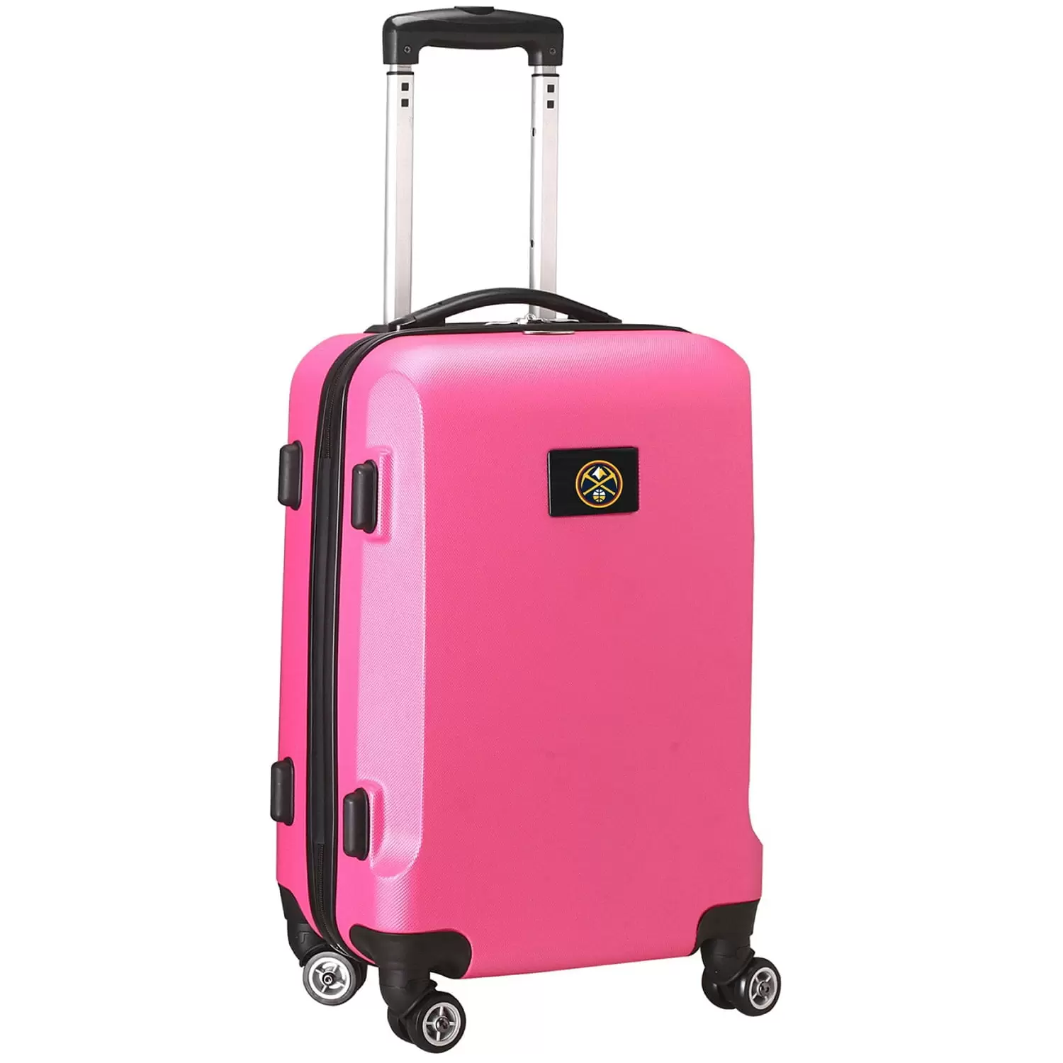 Pink Denver Nuggets 20 8-Wheel Hardcase Spinner Carry-On