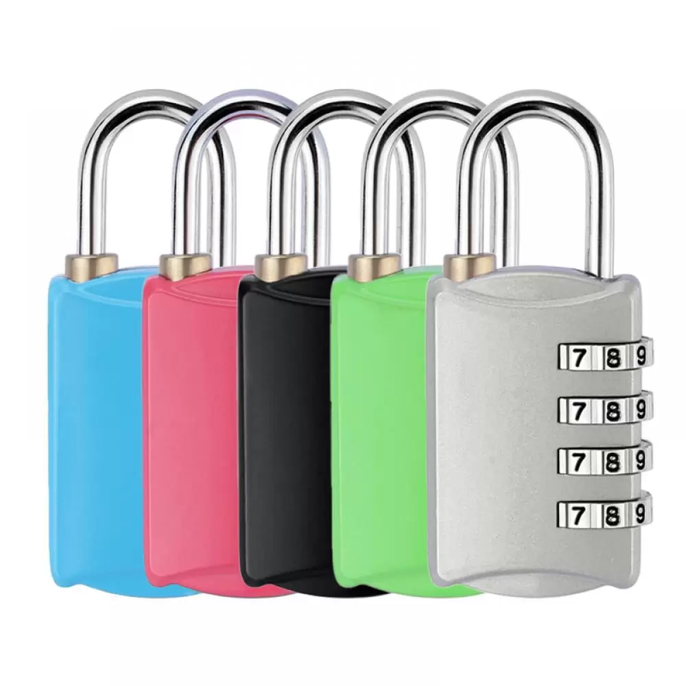 Portable 4 Digit Combination Lock for Luggage