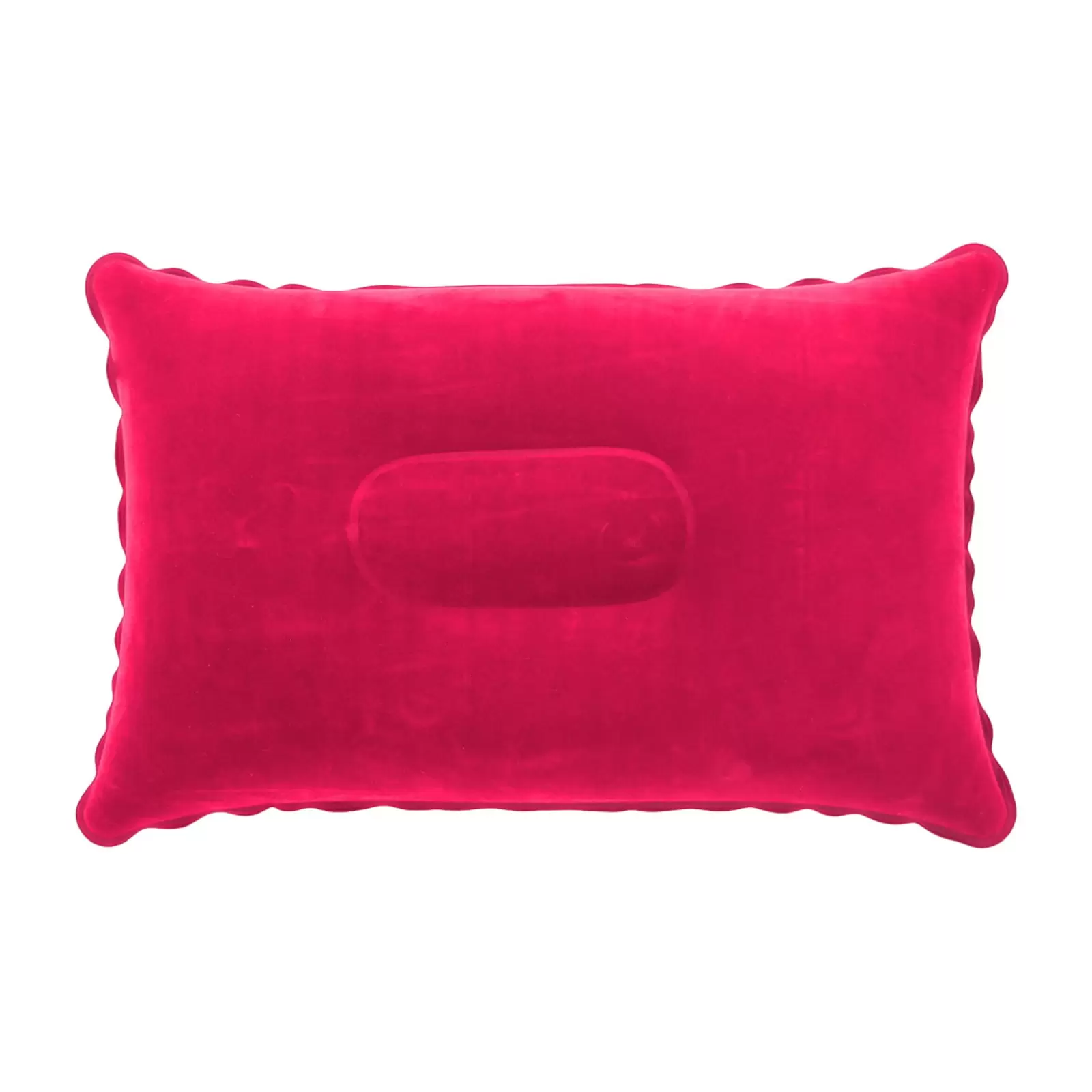 Portable Fold Inflatable Air Pillow Outdoor Travel Sleeping Camping Neck Stretcher Backrest Plane Comfortable Pillow Hot Pink