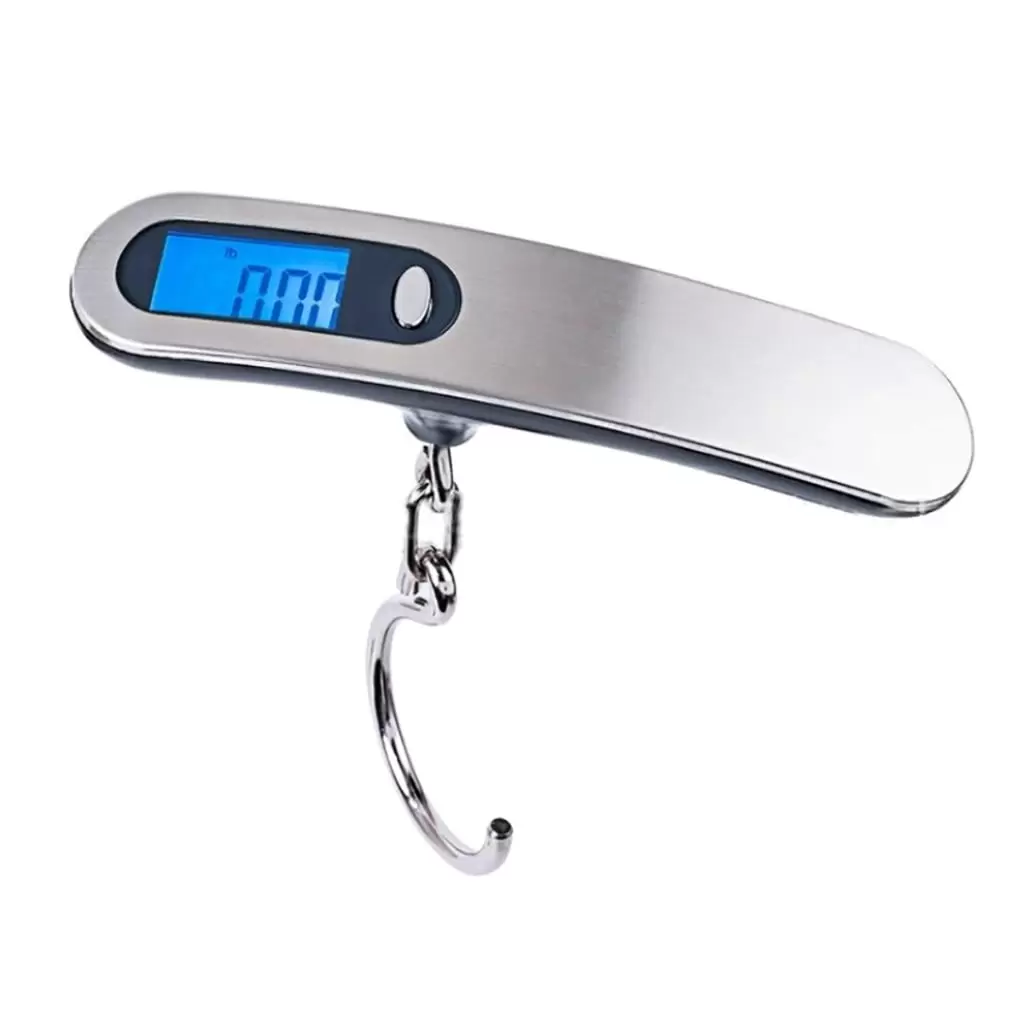 Portable LCD Digital Travel Scale Suitcase Luggage Weight 50KG 10G Hanging Scale