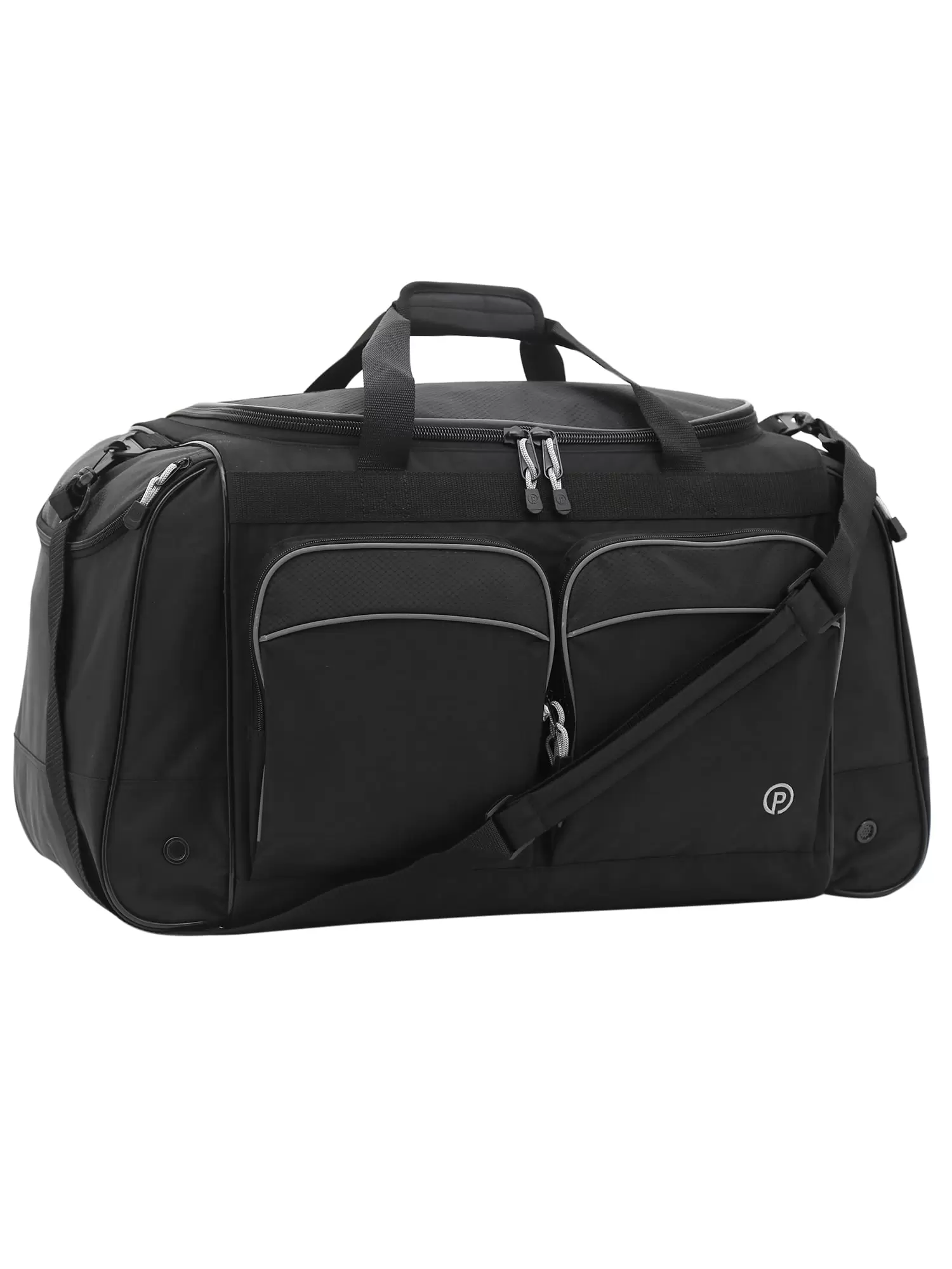 Prot??g?? 28 Polyester Sport and Travel Duffel Bag. Black