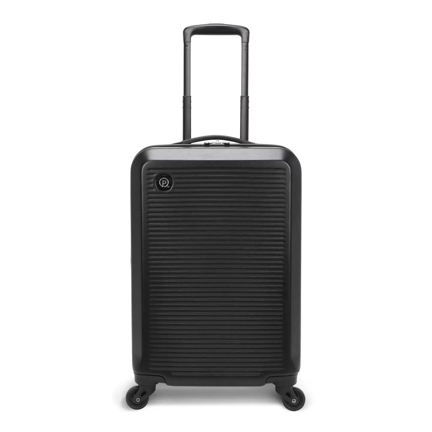 Protege 20 inch Hard Side Carry-On Spinner Luggage. Black Matte Finish (Walmart.com Exclusive)