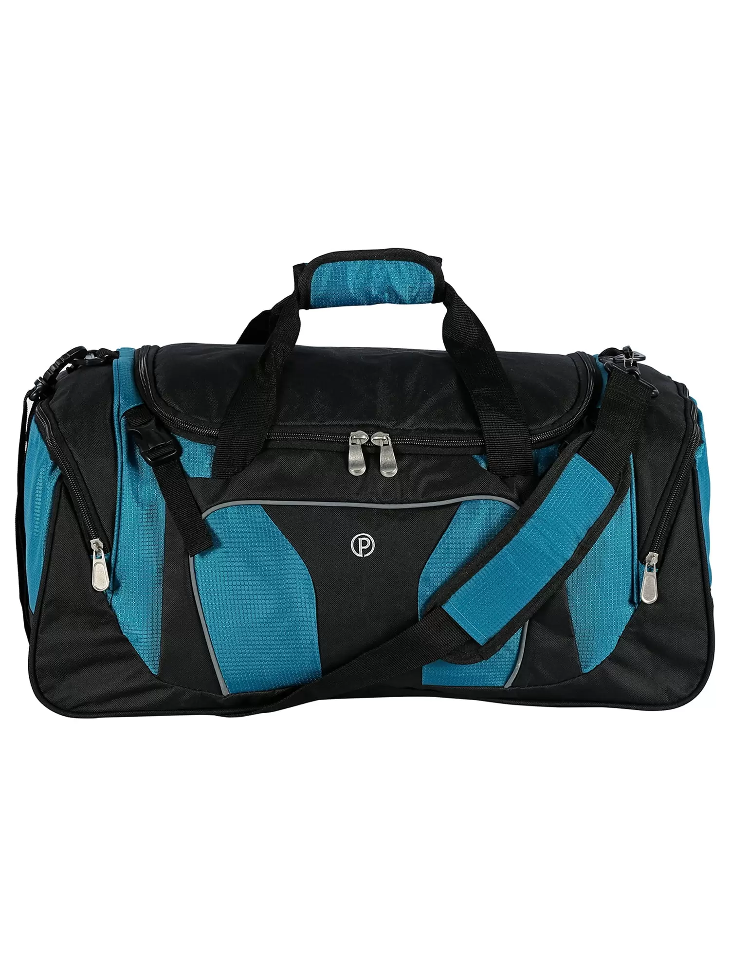 Protege 22 Travel and Sports Duffel with Packing Cube - Teal with Black