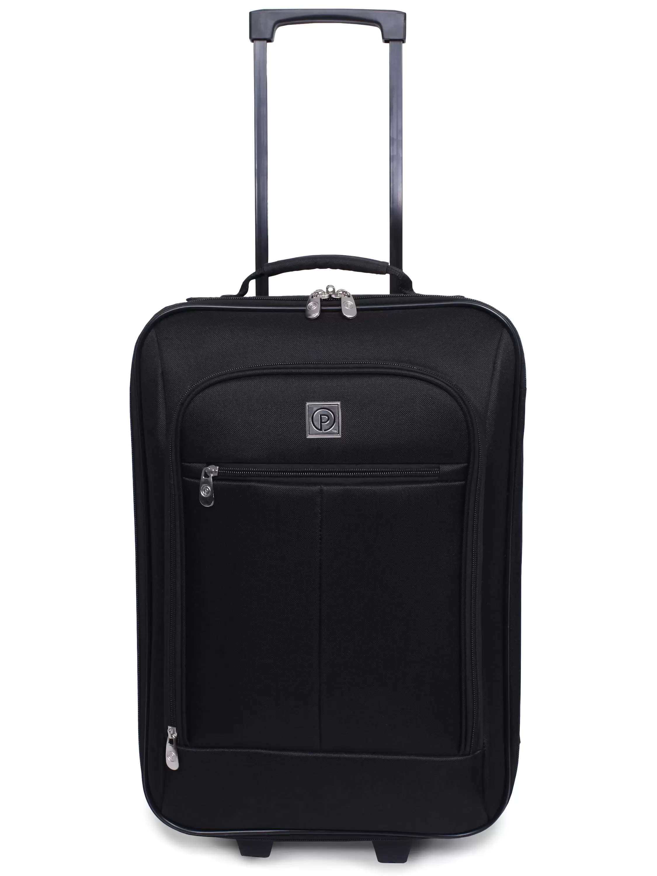 Protege Pilot Case 18 Softside Carry-on Luggage. Black