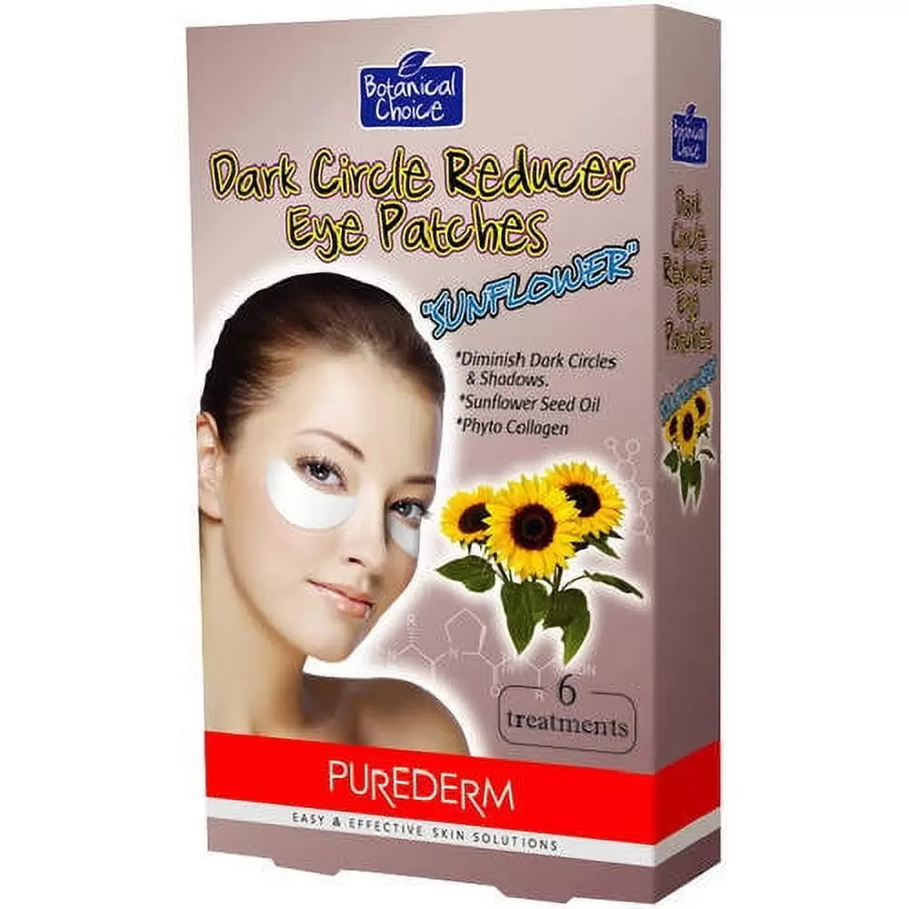 Purederm Dark Circle Reducer Eye Patches. 6 count