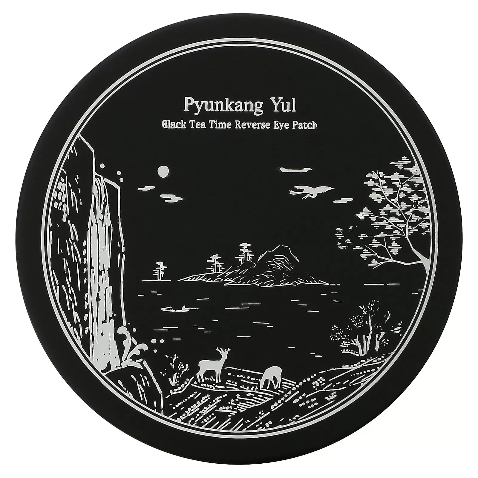 Pyunkang Yul Black Tea Time Reverse Eye Patch. 60 Patches. 1.4 g Each