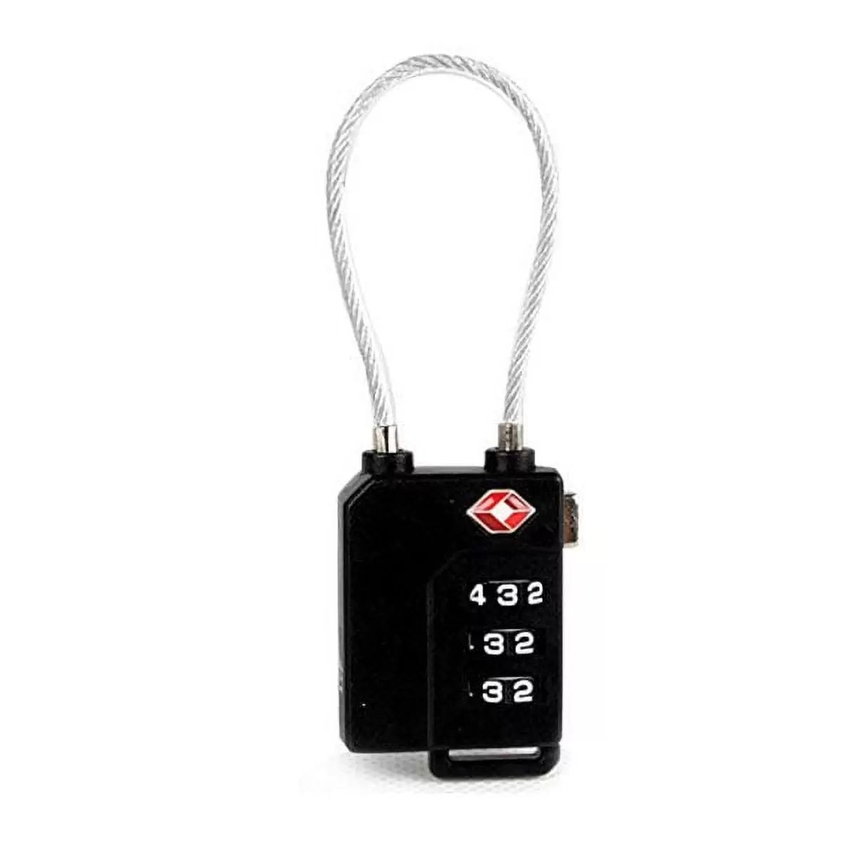 Qumonin Cable Luggage Lock 3 - Travel Combination Lock