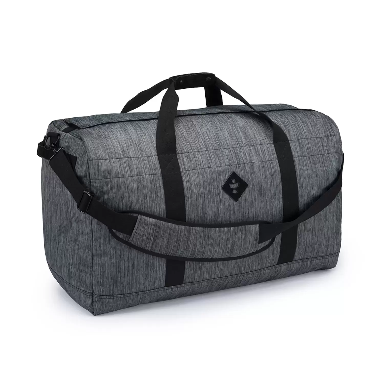 Revelry Supply The Continental Large Duffle. Striped Black