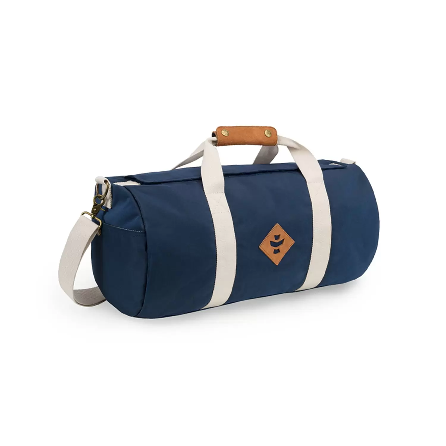 Revelry Supply The Overnighter Small Duffle. Navy Blue