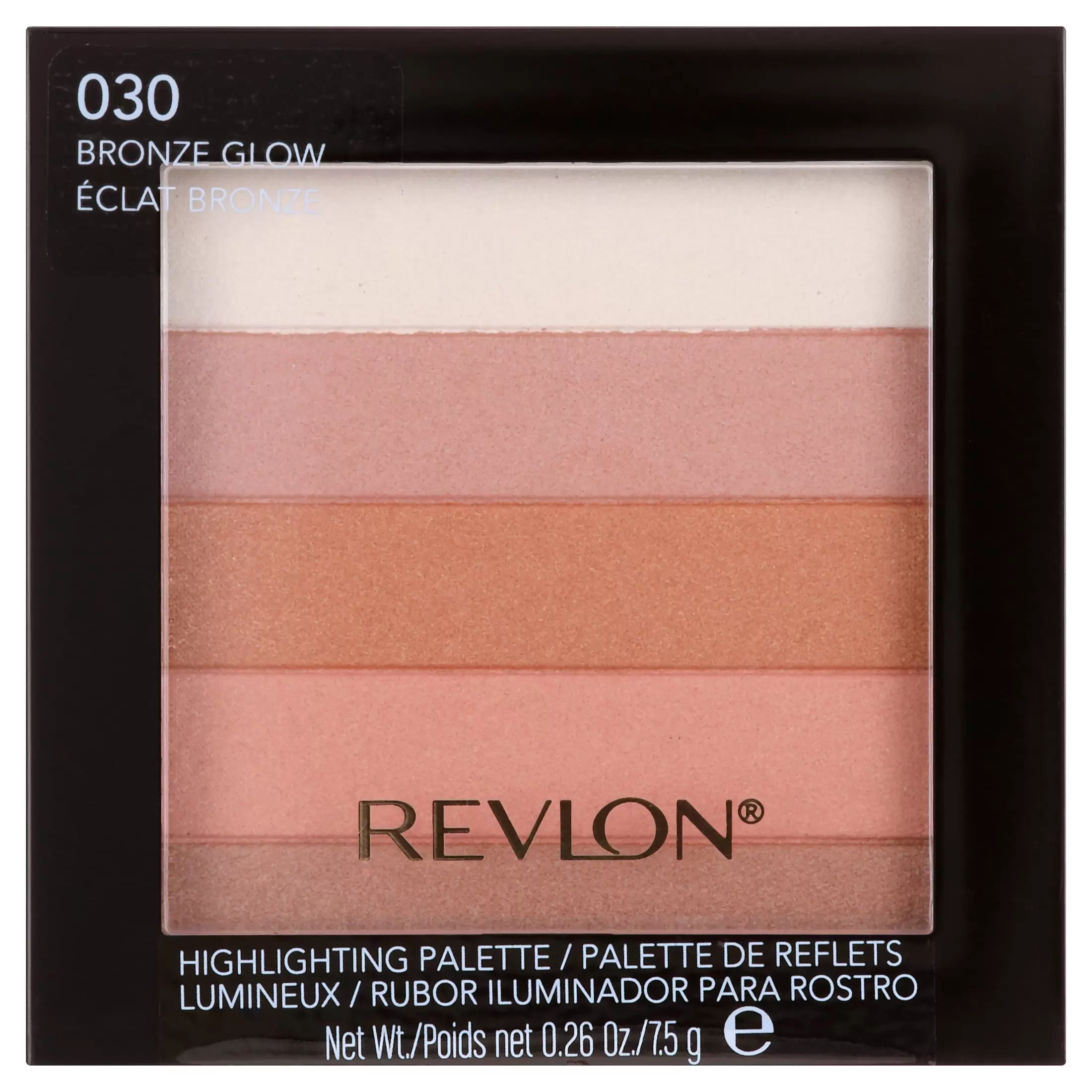 Revlon Highlighting Pallette. 030 Bronze Glow. 0.26 Oz