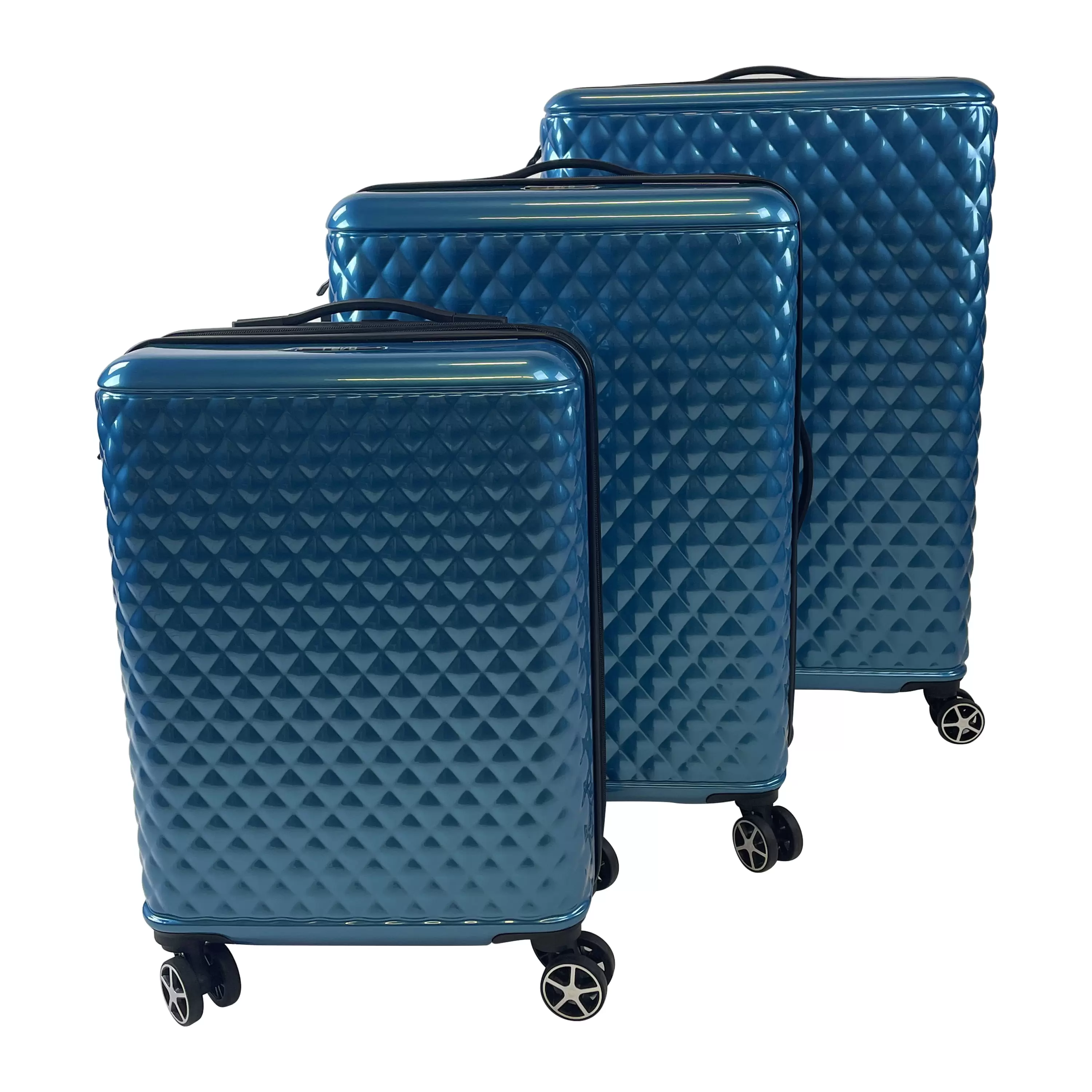 Revo Cosmo 3 Piece Hardside Spinner Luggage Set- 28. 24. and 20