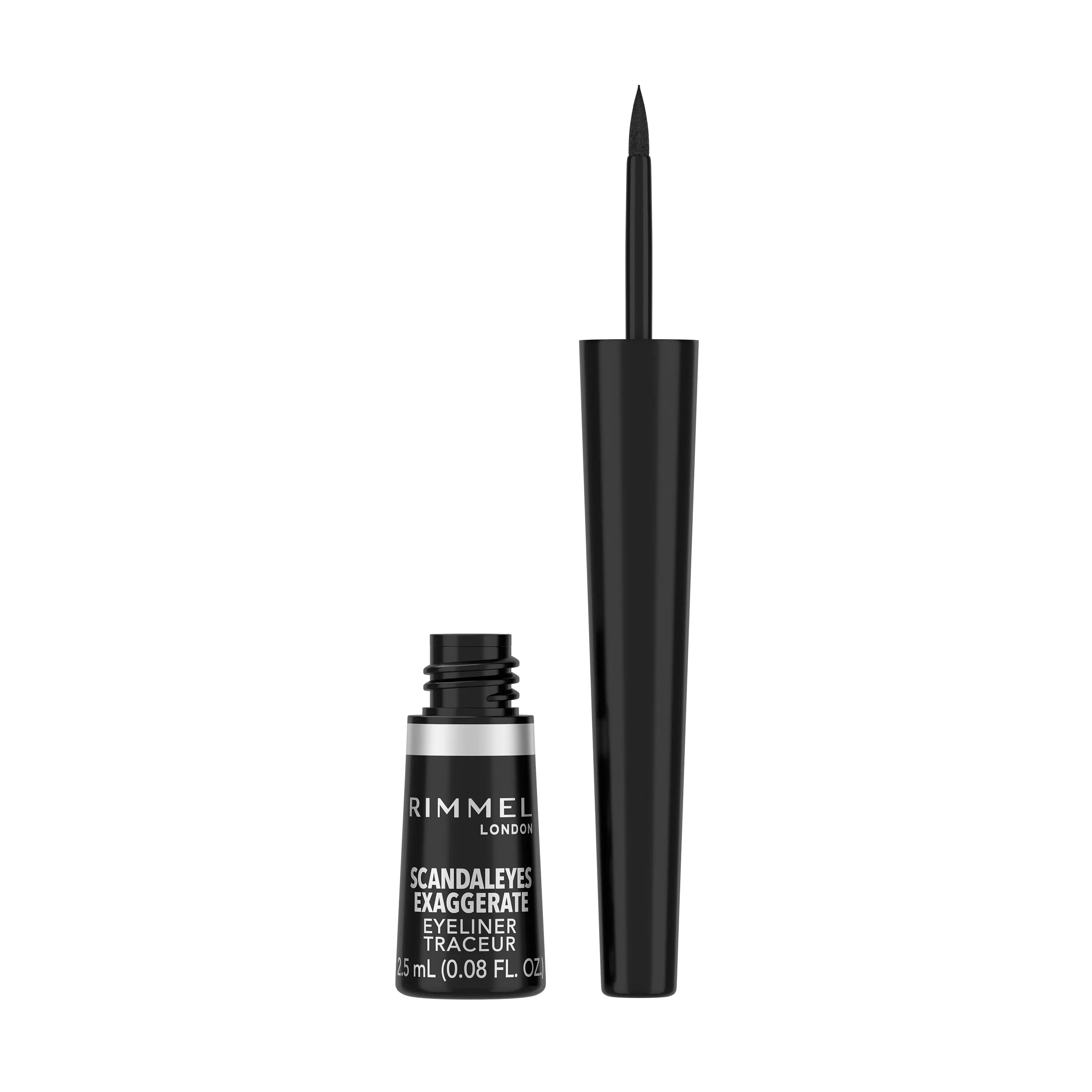 Rimmel London Exaggerate Eyeliner. 001 Black. 0.08 fl oz