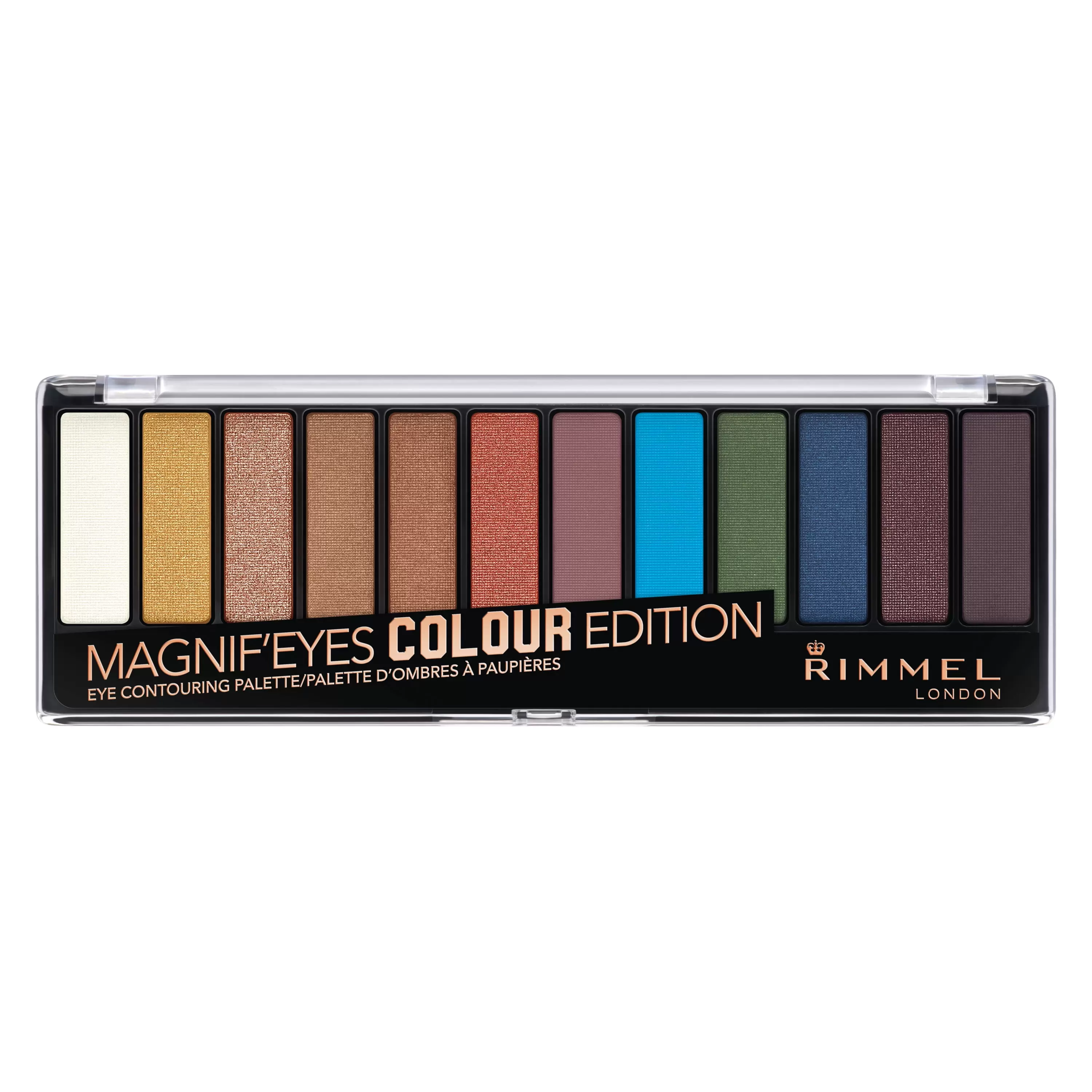 Rimmel London Magnif'eyes Eyeshadow Palette. Colour. 0.5 oz