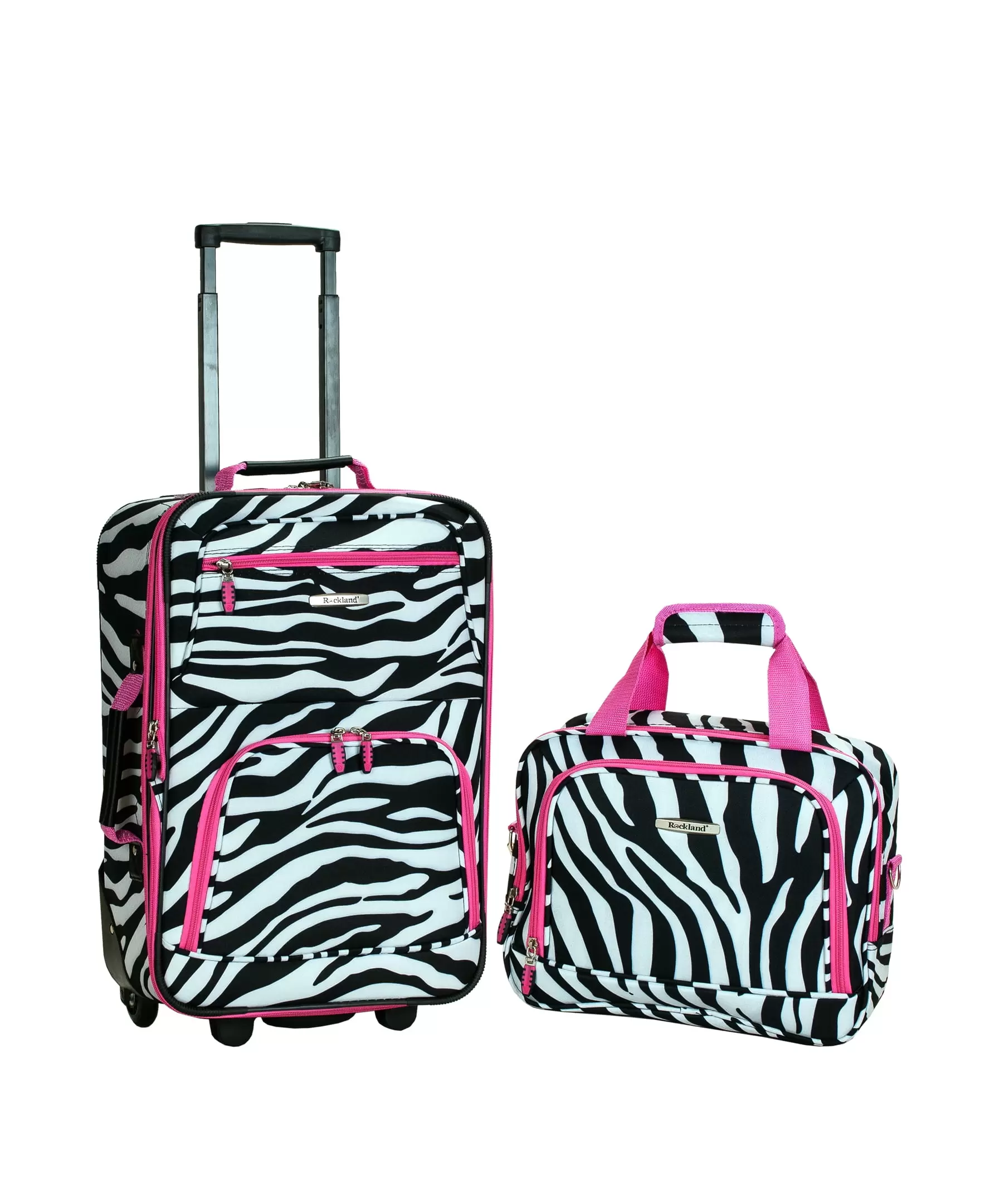 Rockland 2 Piece Luggage Set F102 13 x 7.5 x 19; 12 x 11 x 5.5