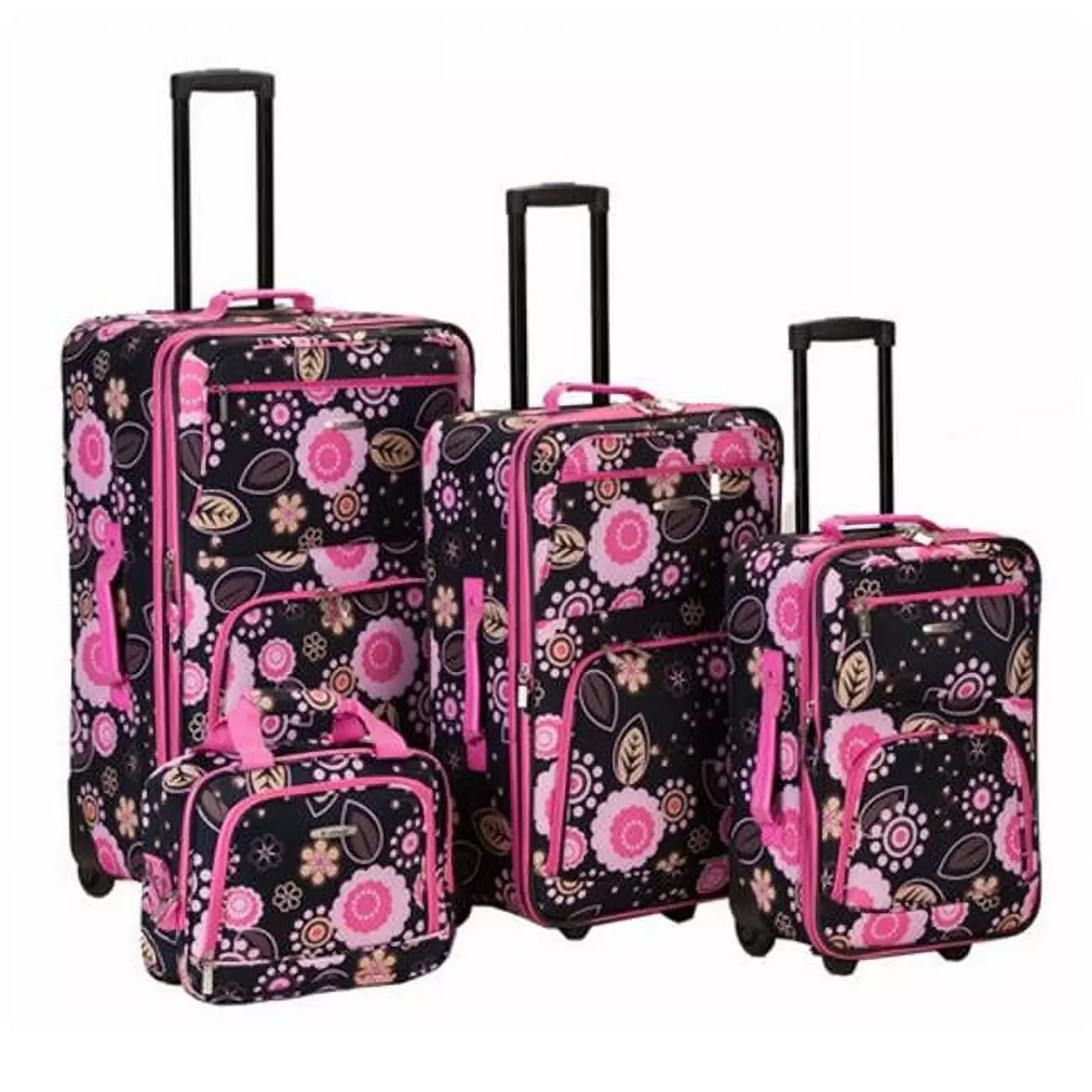 Rockland 4 Pc Pucci Luggage Set