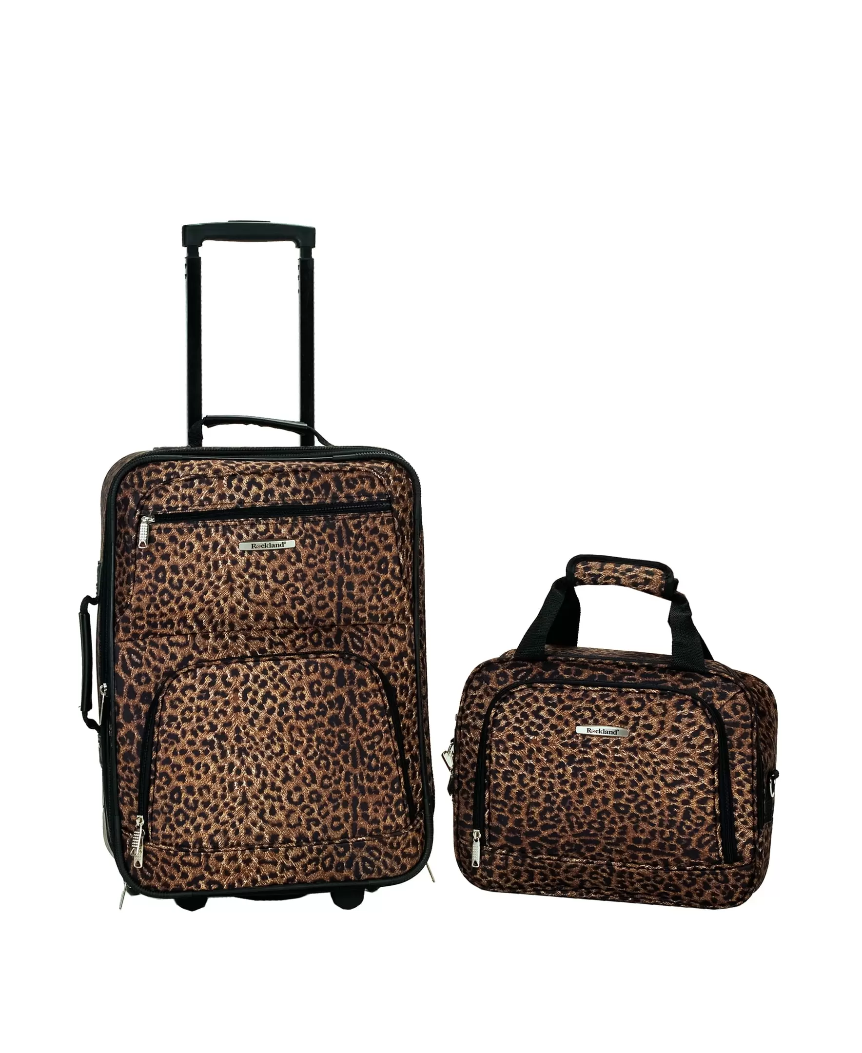 Rockland Fashion Softside Upright 2 Piece Luggage Set F102