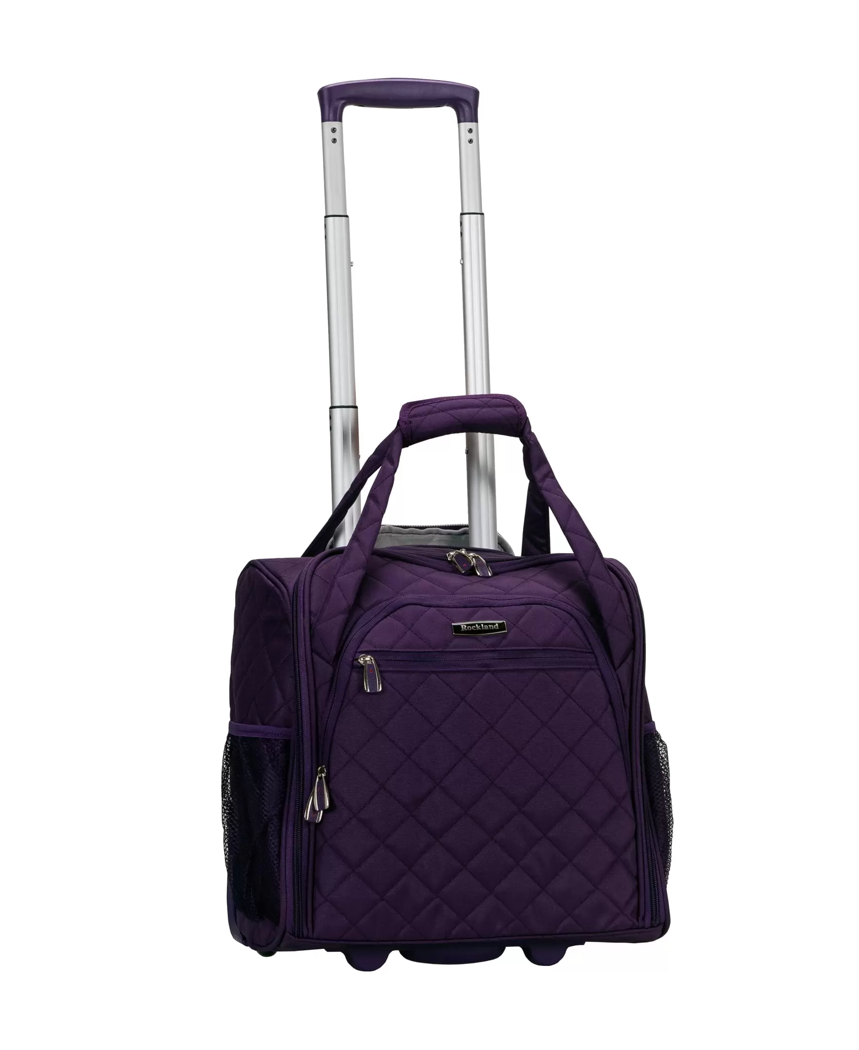 Rockland Luggage 15 Melrose Wheeled Underseat Softside Carry On BF31