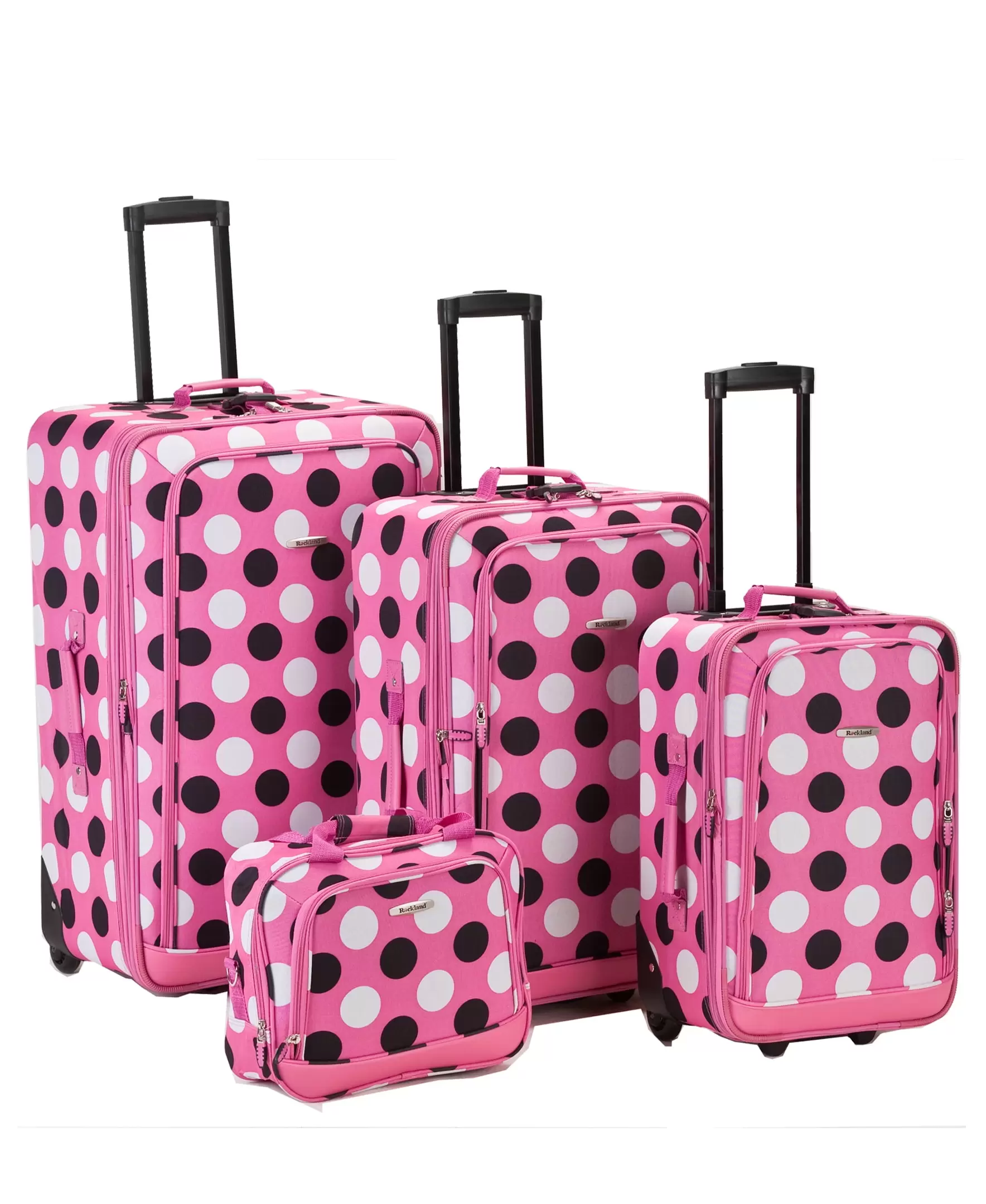 Rockland Luggage 4 Piece Escape Softside Luggage Set