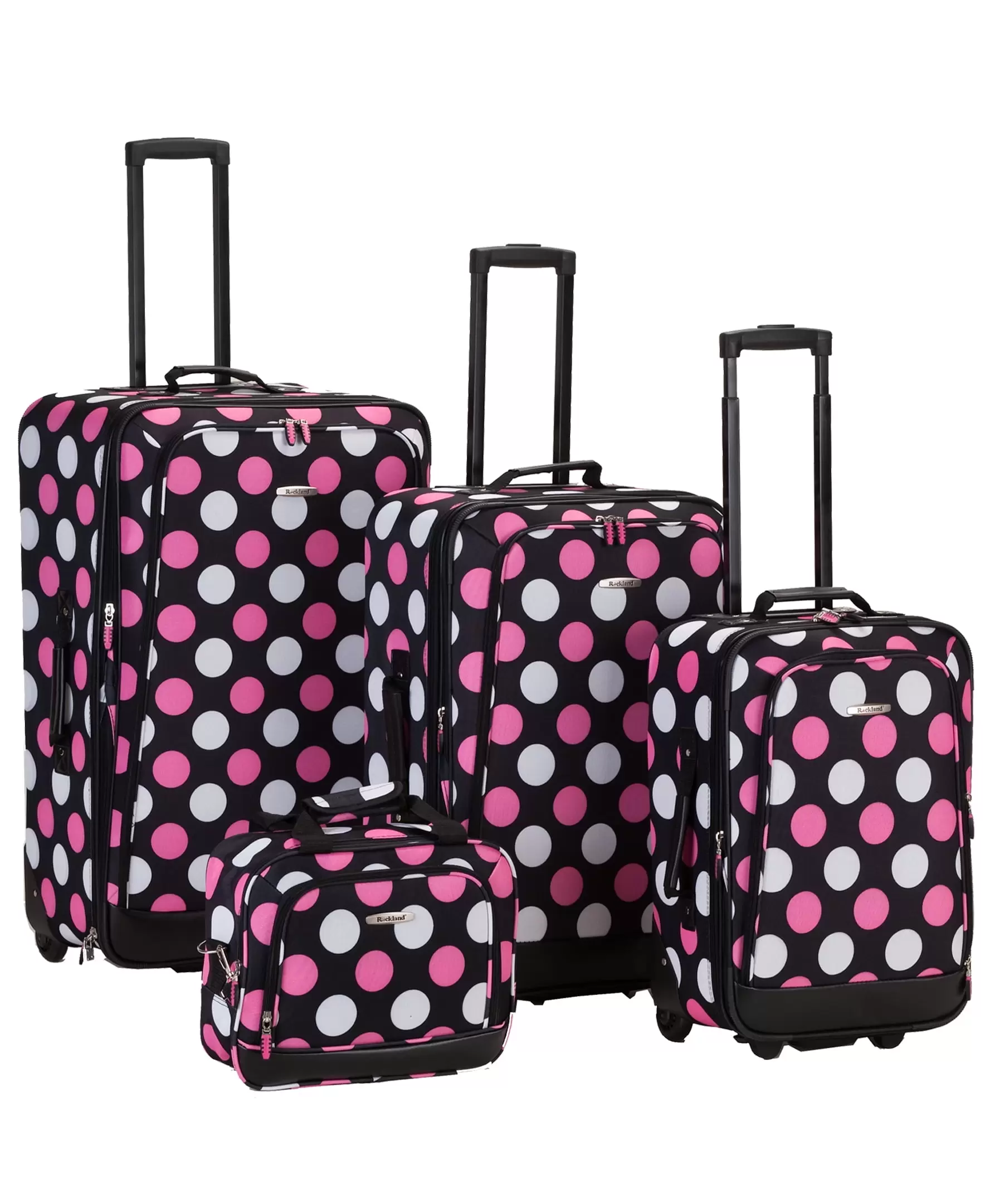 Rockland Luggage 4 Piece Escape Softside Luggage Set