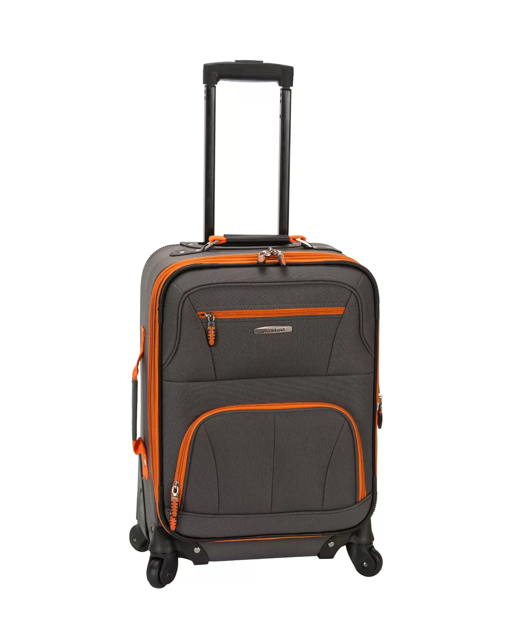 Rockland Luggage Pasadena 19 Softside Expandable Spinner Carry On. F2281