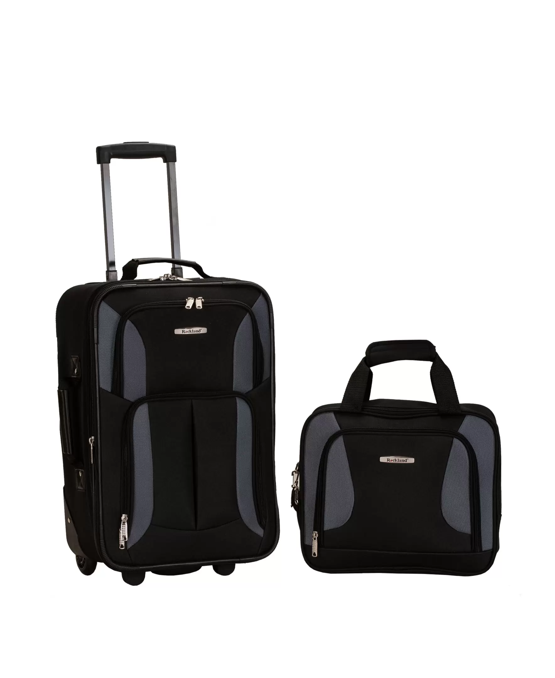 Rockland Luggage Rio SoftSide 2-Piece Carry-On Luggage Set