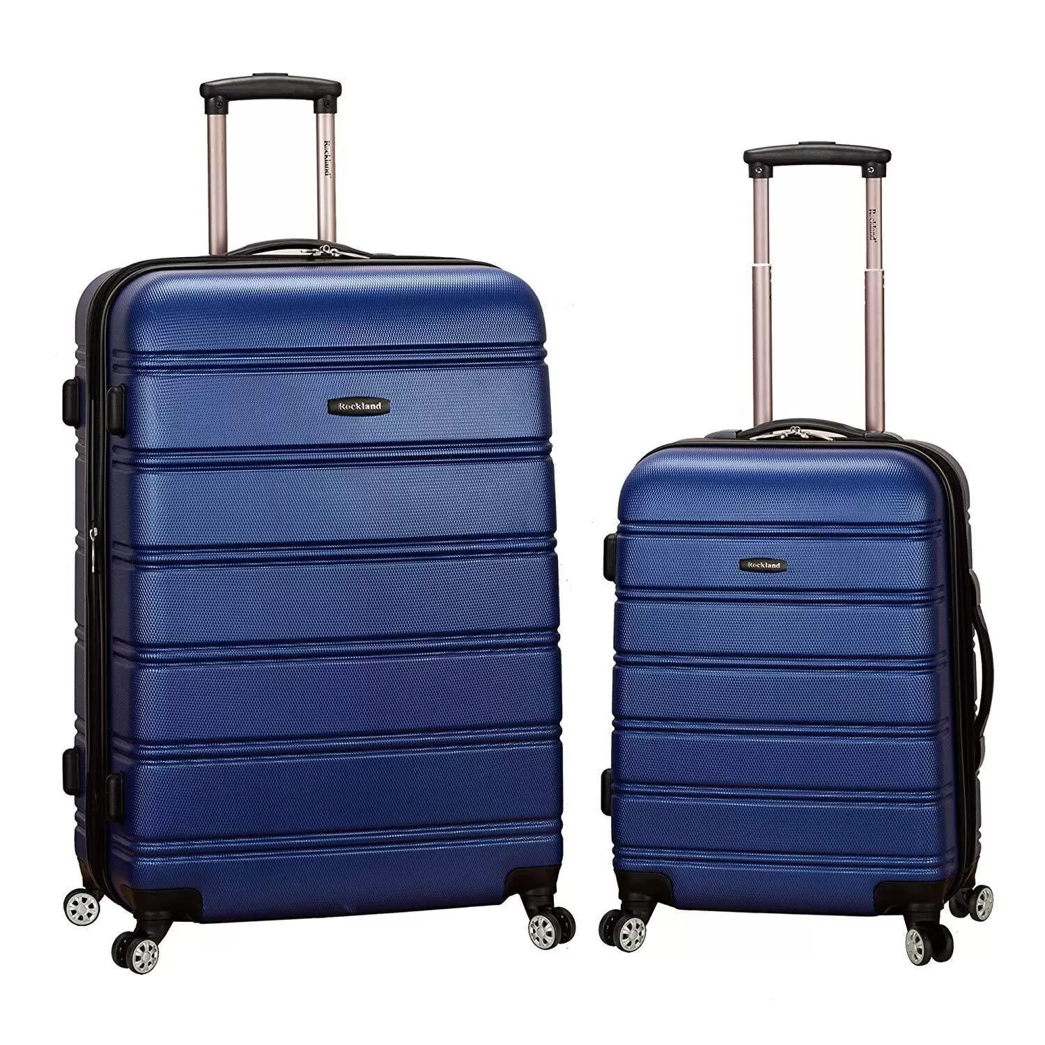 Rockland Melbourne 2 Piece Hardside Spinner Luggage Set