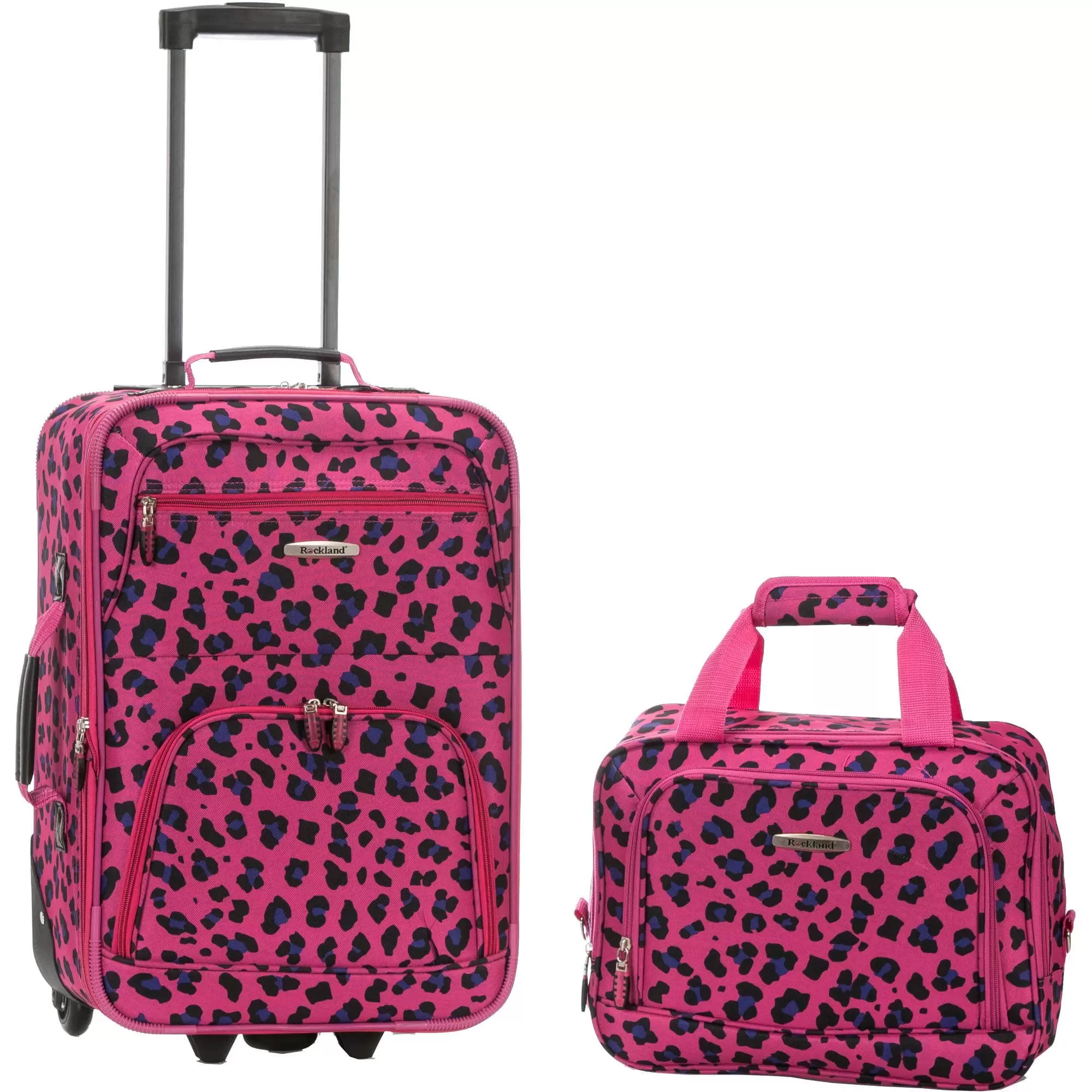 Rockland Rio 2-Piece Carry-On Luggage Set